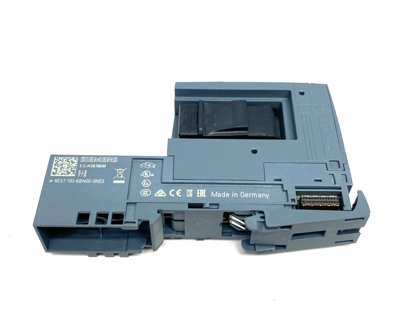 Siemens 6ES7193-6AS00-0AA0 SIMATIC ET 200SP Bus Adapter, w/ 6ES7193-6BN00-0NE0 - Maverick Industrial Sales