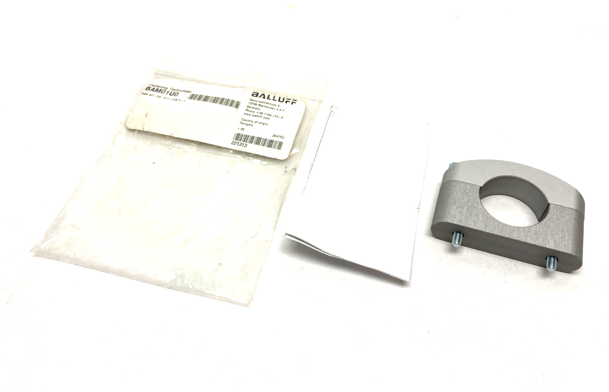 Balluff BAM01U0 Universal Bracket Mounting Cuff Aluminum BAM MC-XA-017-D30,0-1 - Maverick Industrial Sales