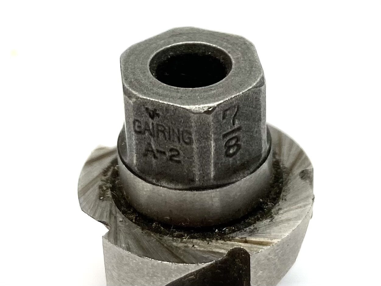 Quick Change 1/2" Hex Drive Counterbore Cutter 7/8" Diameter 82 Degree Angle - Maverick Industrial Sales