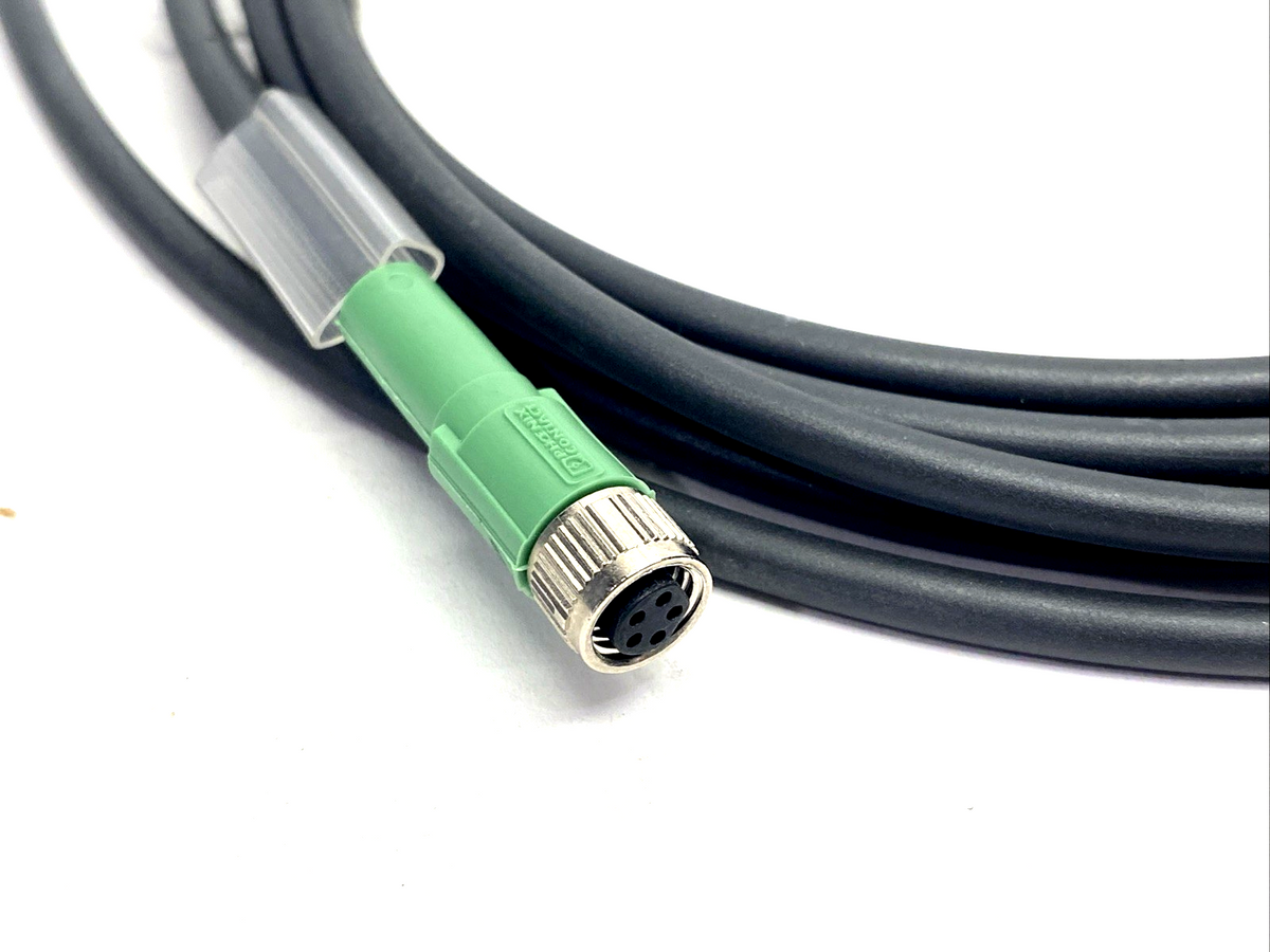 Phoenix Contact SAC-5P- 3,0-115/M 8FSB Cordset M8 Female 5-Pin 3m 1404471 - Maverick Industrial Sales