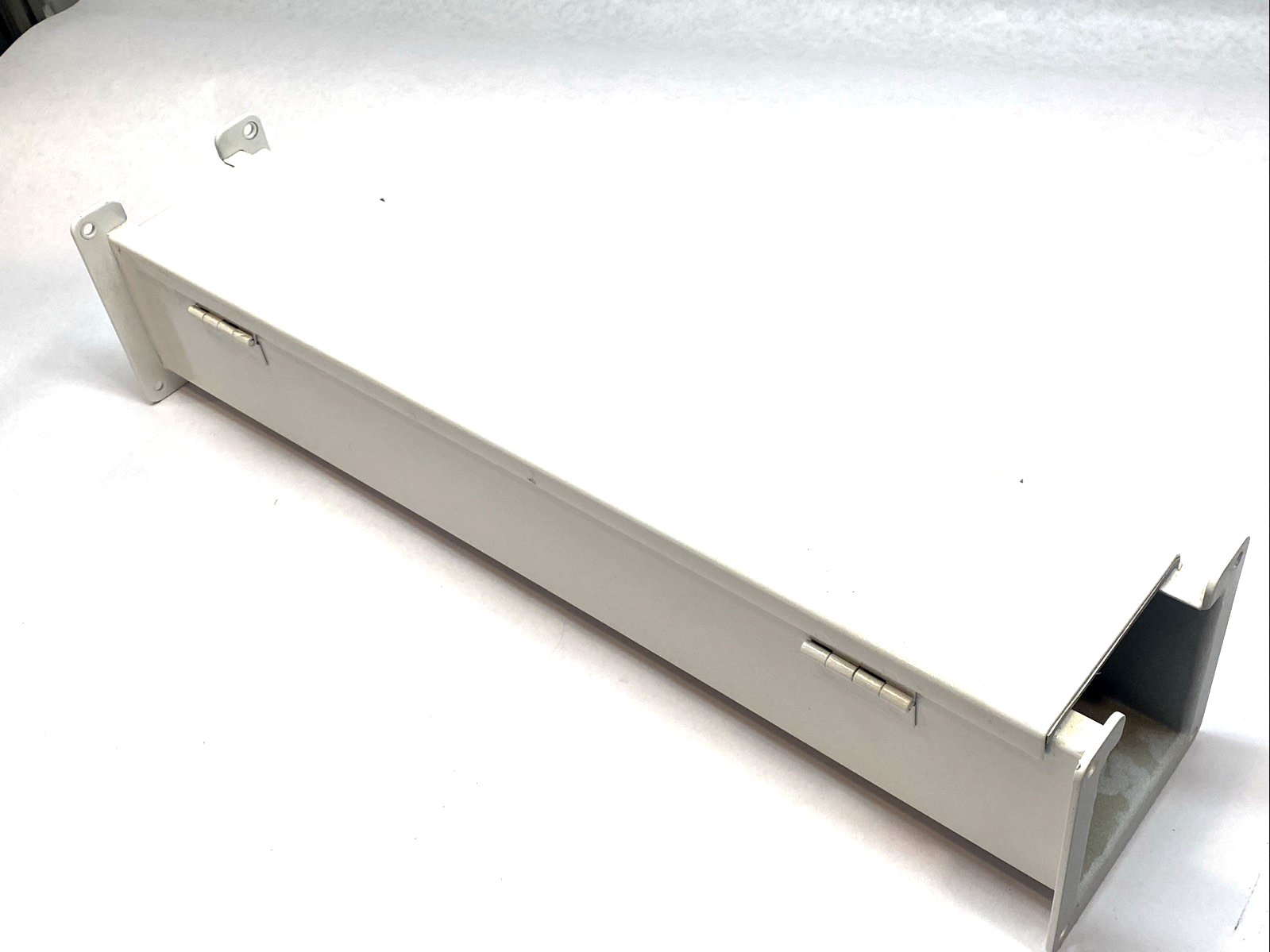 F44L24 | HOFFMAN nVent Wireway 4x4x24 Type 12 Lay-In Hinged Cover - Used - Maverick Industrial Sales