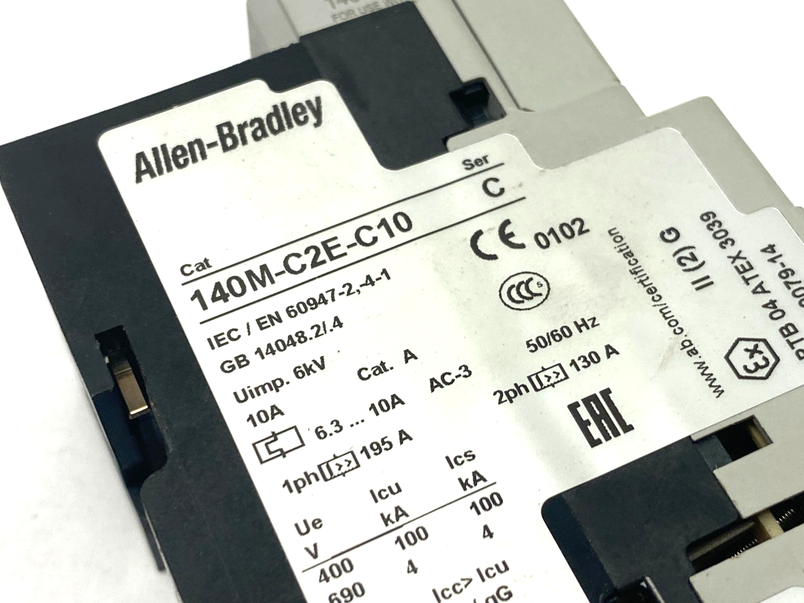 Allen Bradley 140M-C2E-C10 Ser. C Motor Protecting Circuit Breaker - Maverick Industrial Sales