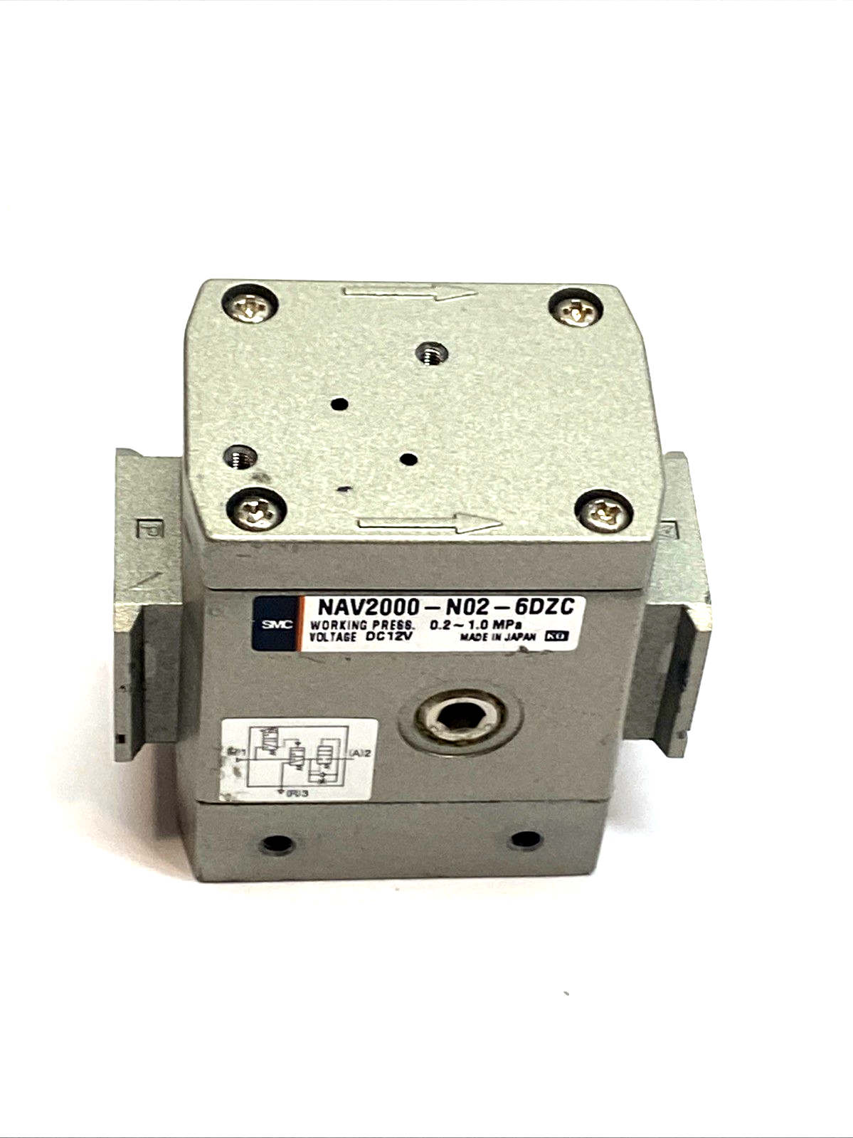 NAV2000-N02-6DZ | SMC Soft Start Pneumatic Valve 1/4 In Port 0.2–1.0 Mpa - Used - Maverick Industrial Sales