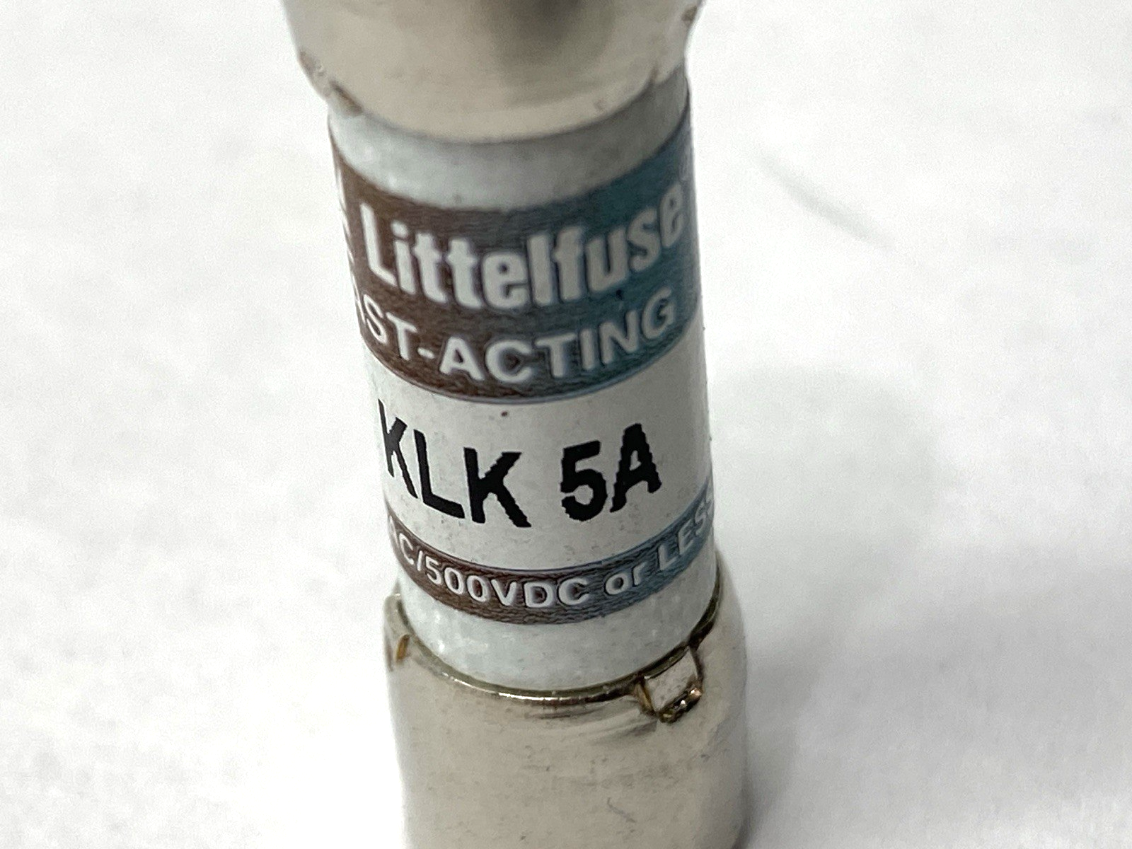 Littelfuse KLK005 Fast-Acting Midget Fuse 600V 5A LOT OF 5 - Maverick Industrial Sales
