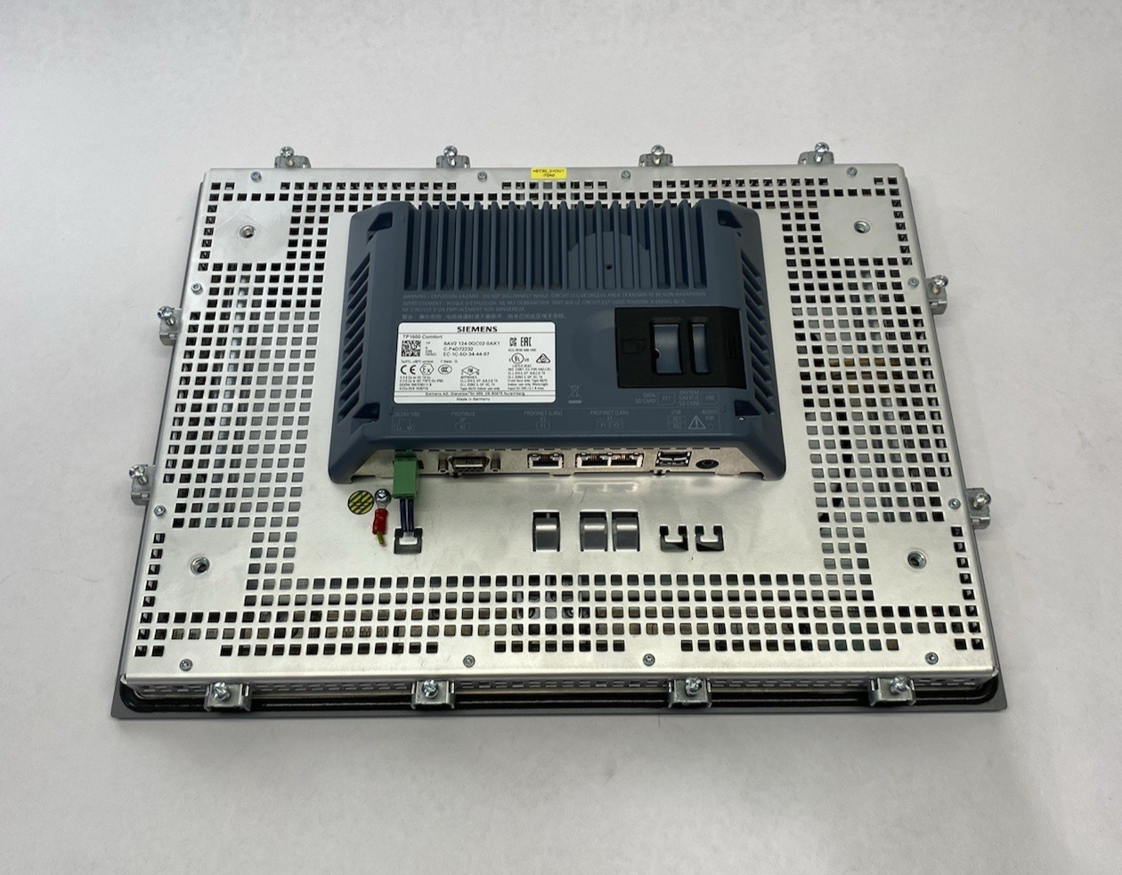 Siemens 6AV2124-0QC02-0AX1 SIMATIC HMI TP1500 Comfort Touch Panel, 15" TFT Disp. - Maverick Industrial Sales