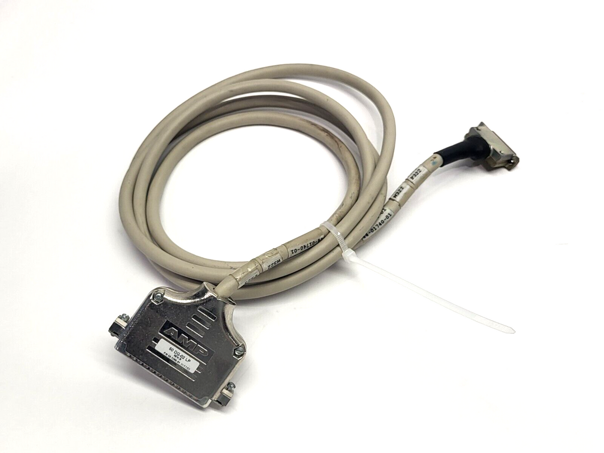 50-1286-01, 50 DG-02 LP Rev. B | AMP 50-1286-01 Connector Cordset 1m 50-Pin Type-D 50 DG-02 LP Rev. B - Used - Maverick Industrial Sales