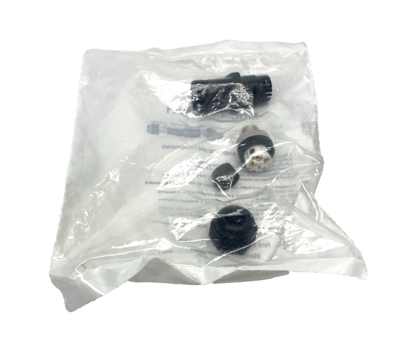MDC-4MP-FW11 | Mencom Field Wireable Connector Micro-DC M12 Male 4-Pin 5-10mm PG11 - New - Maverick Industrial Sales