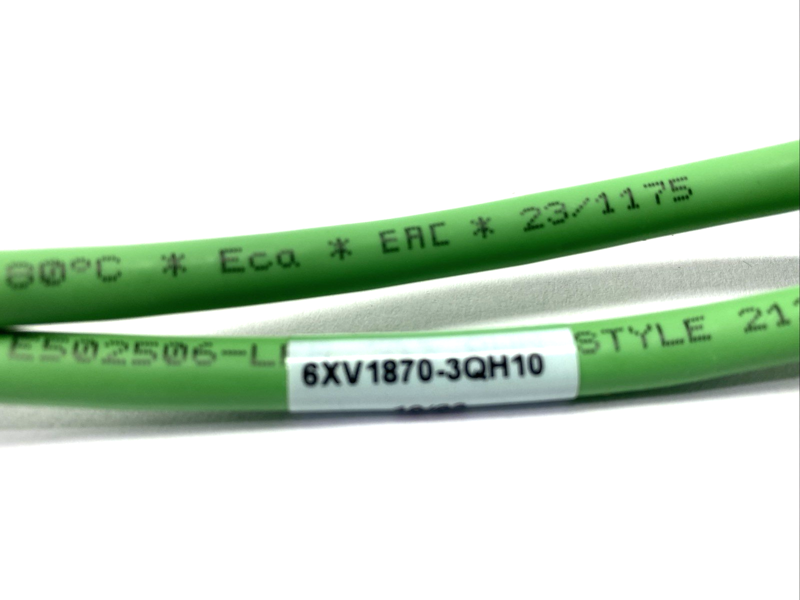 Siemens 6XV1870-3QH10 Double-Ended Industrial Ethernet Cable M RJ45 Connectors - Maverick Industrial Sales