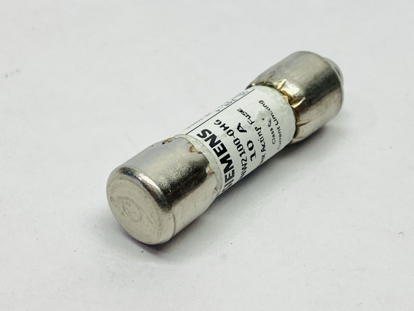 Siemens 3NW2100-0HG Cylindrical Fuse Link Class CC 10A 600V LOT OF 10 - Maverick Industrial Sales