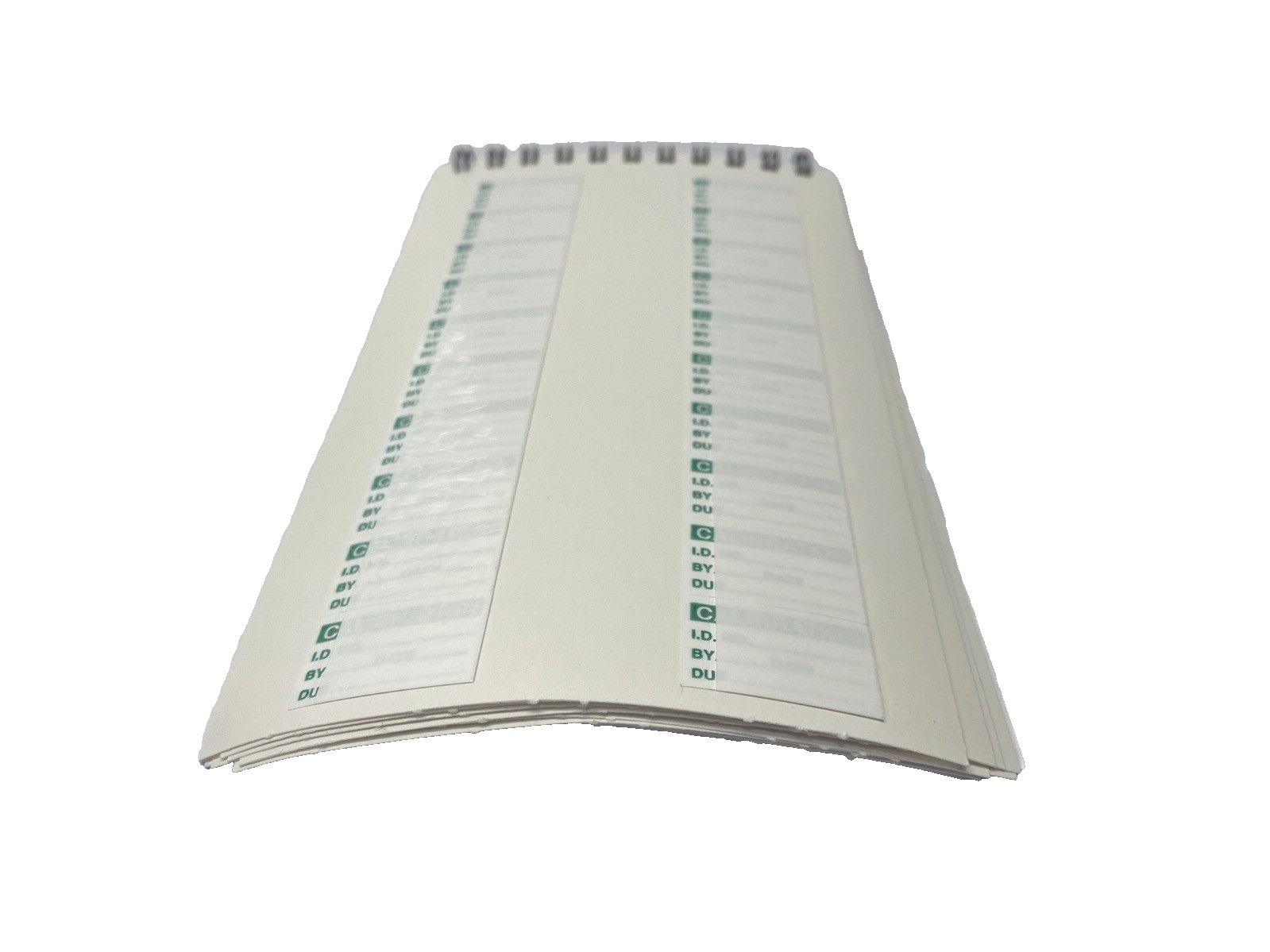 SPI 14-005-3 Miniature Clear Coverall Calibration Label, Green 1" x 5/8" 140-PK - Maverick Industrial Sales