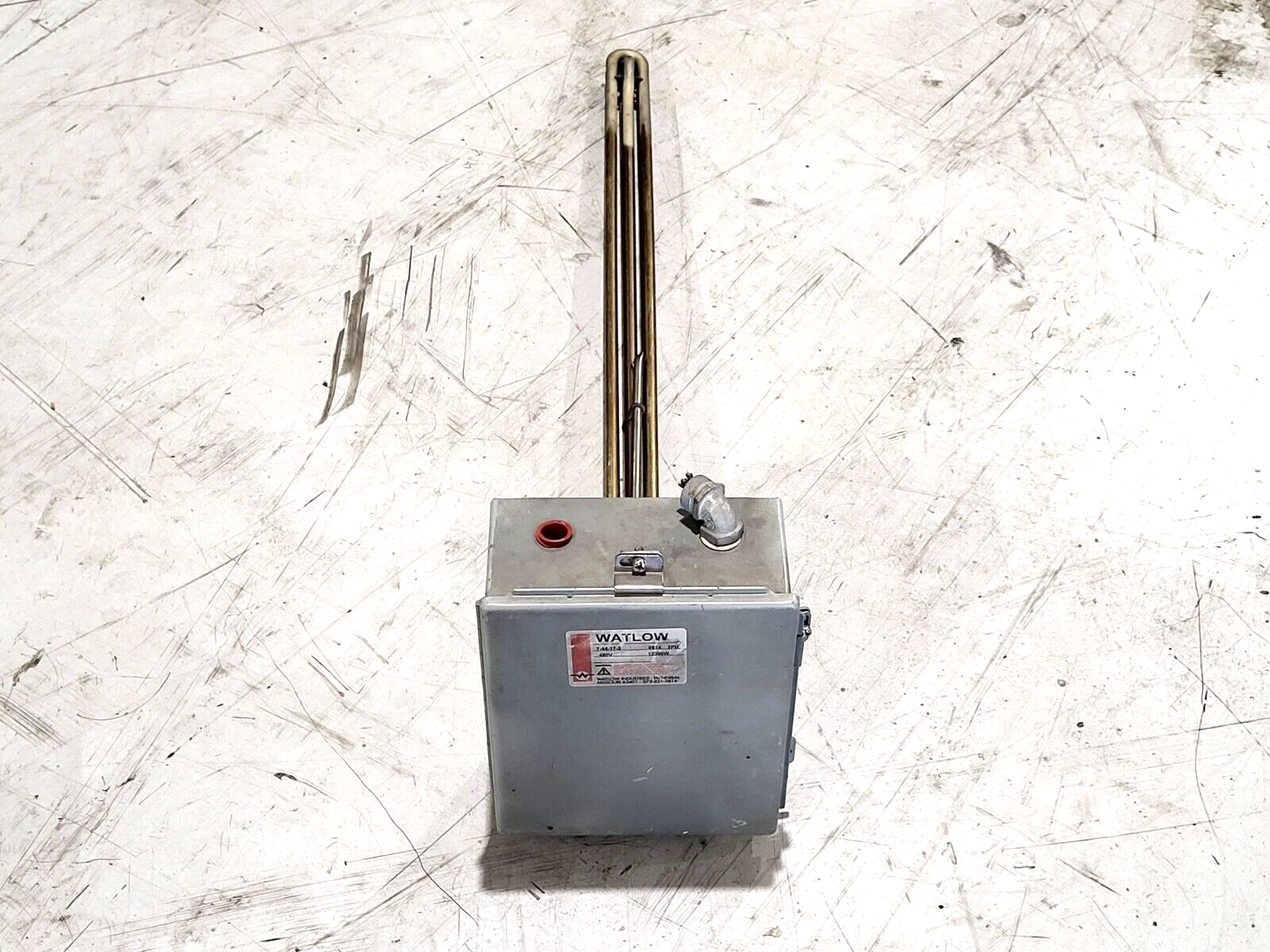 Watlow 7-44-17-3 Immersion Heater 12000W 480V 3PH - Maverick Industrial Sales
