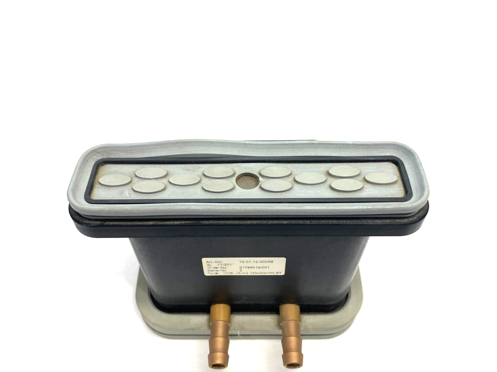 Schmalz 10.01.12.00059 Vacuum Pod Block VCBL-G-K2 130x30x100 ST - Maverick Industrial Sales