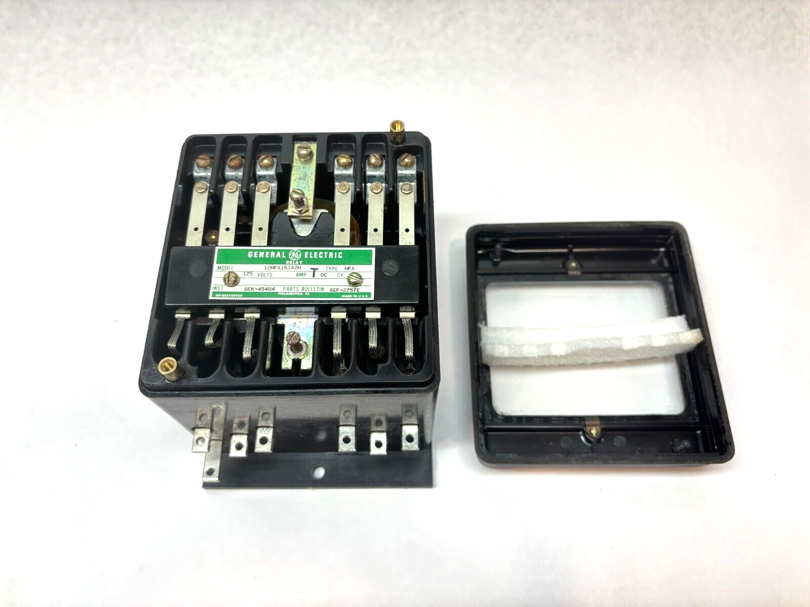 General Electric 12HFA151A2H Relay, HFA, 125V, GEK-45484, GEF-2757E, GE - Maverick Industrial Sales