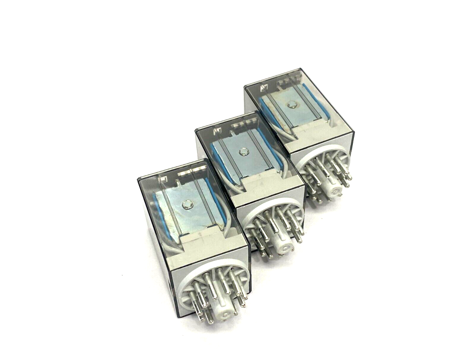 Allen Bradley 700-HA33Z24 Ser. D Socket Base Relay 11-Pin 10A 24VDC LOT OF 3 - Maverick Industrial Sales