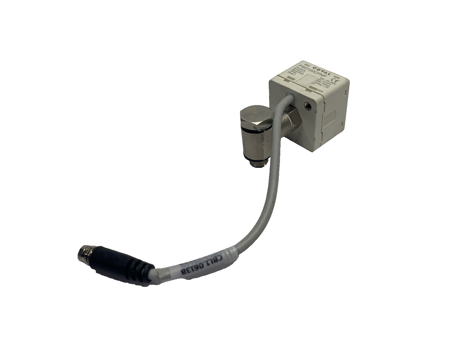 PSD100CPNP | Coval Electronic Vacuum Pressure Switch 12-24VDC - Used - Maverick Industrial Sales