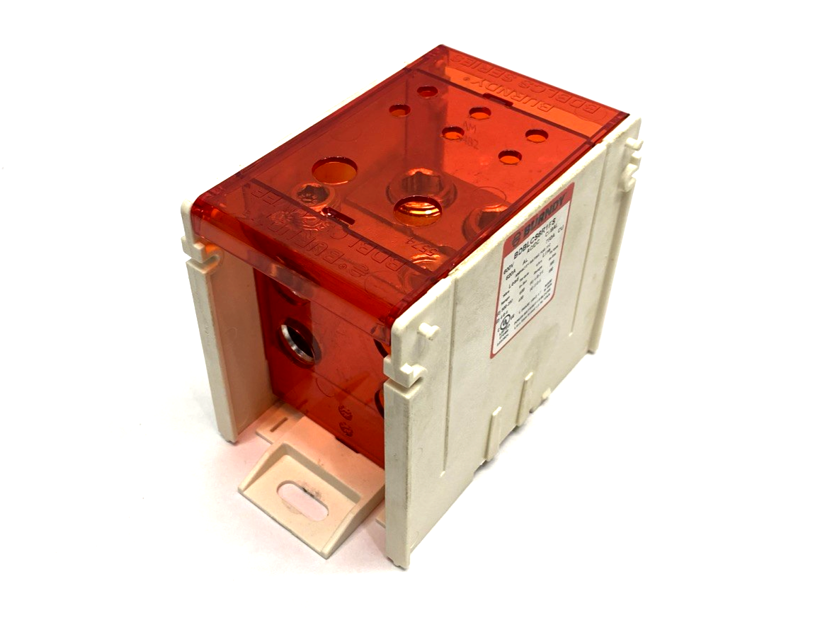 BDBLCS6R1FS | Burndy 1-Pole Finger-Safe Power Distribution Block 600V 760A - New – Open box - Maverick Industrial Sales