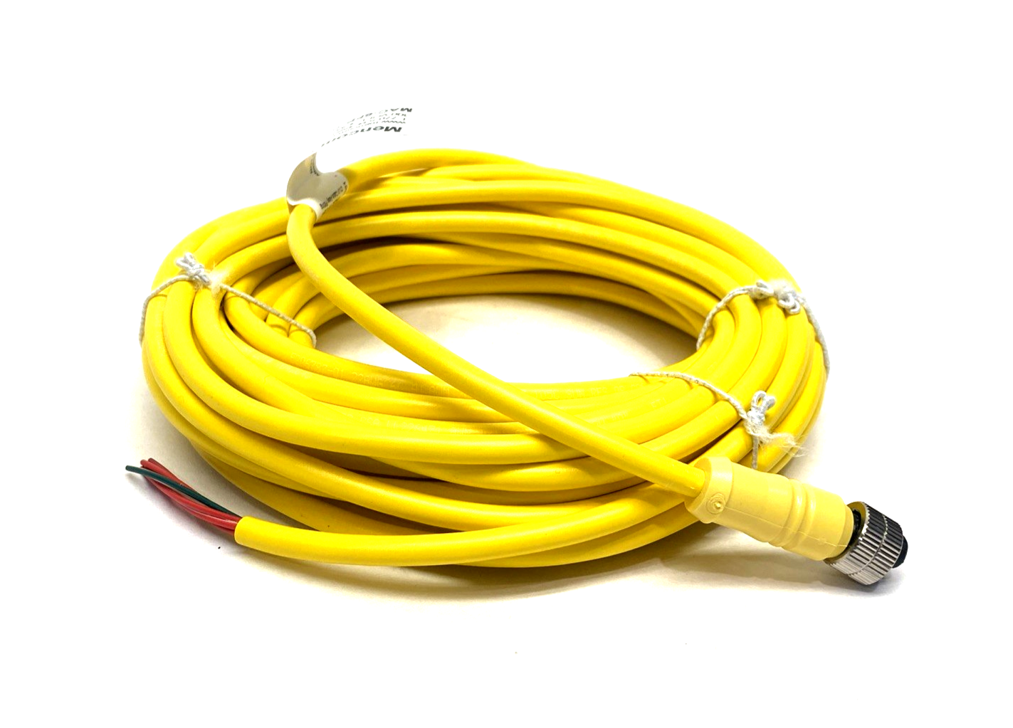 | Mencom MAC-6FP-10M Cordset, Female 1/2" 6-Pin To Wire 10m - New – Open box - Maverick Industrial Sales