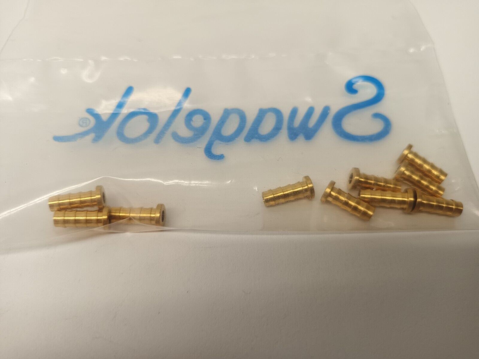 Swagelok B-6M5-4M Brass Tubing Insert 6mm OD x 4mm ID PKG OF 10 - Maverick Industrial Sales