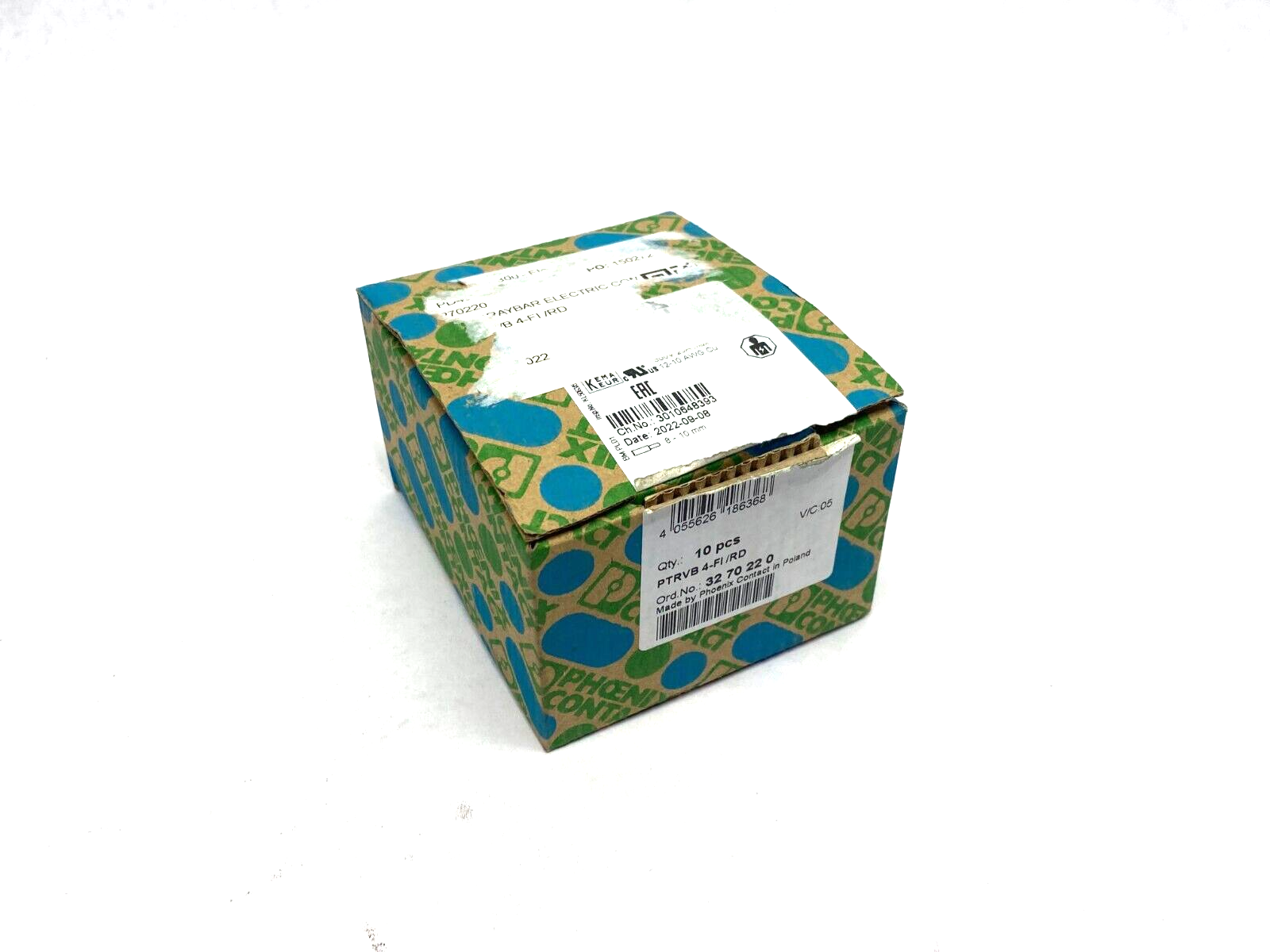 Phoenix Contact PTRVB 4-FI/RD Potential Distributor 2-Position 3270220 BOX OF 10 - Maverick Industrial Sales