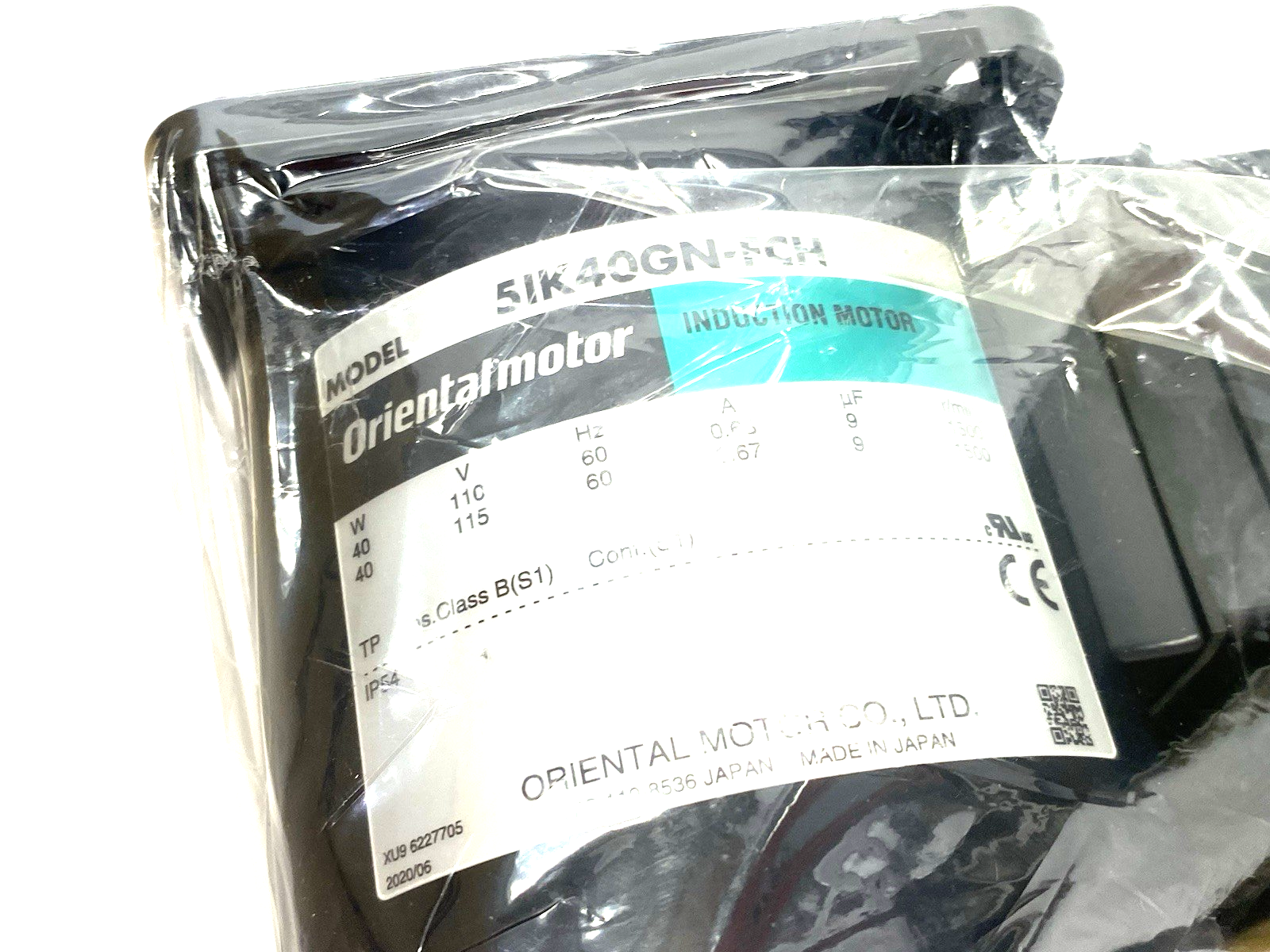 5IK40GN-FCH | Oriental Motor World K Series Pinion Shaft Induction Motor 40W - New – Open box - Maverick Industrial Sales