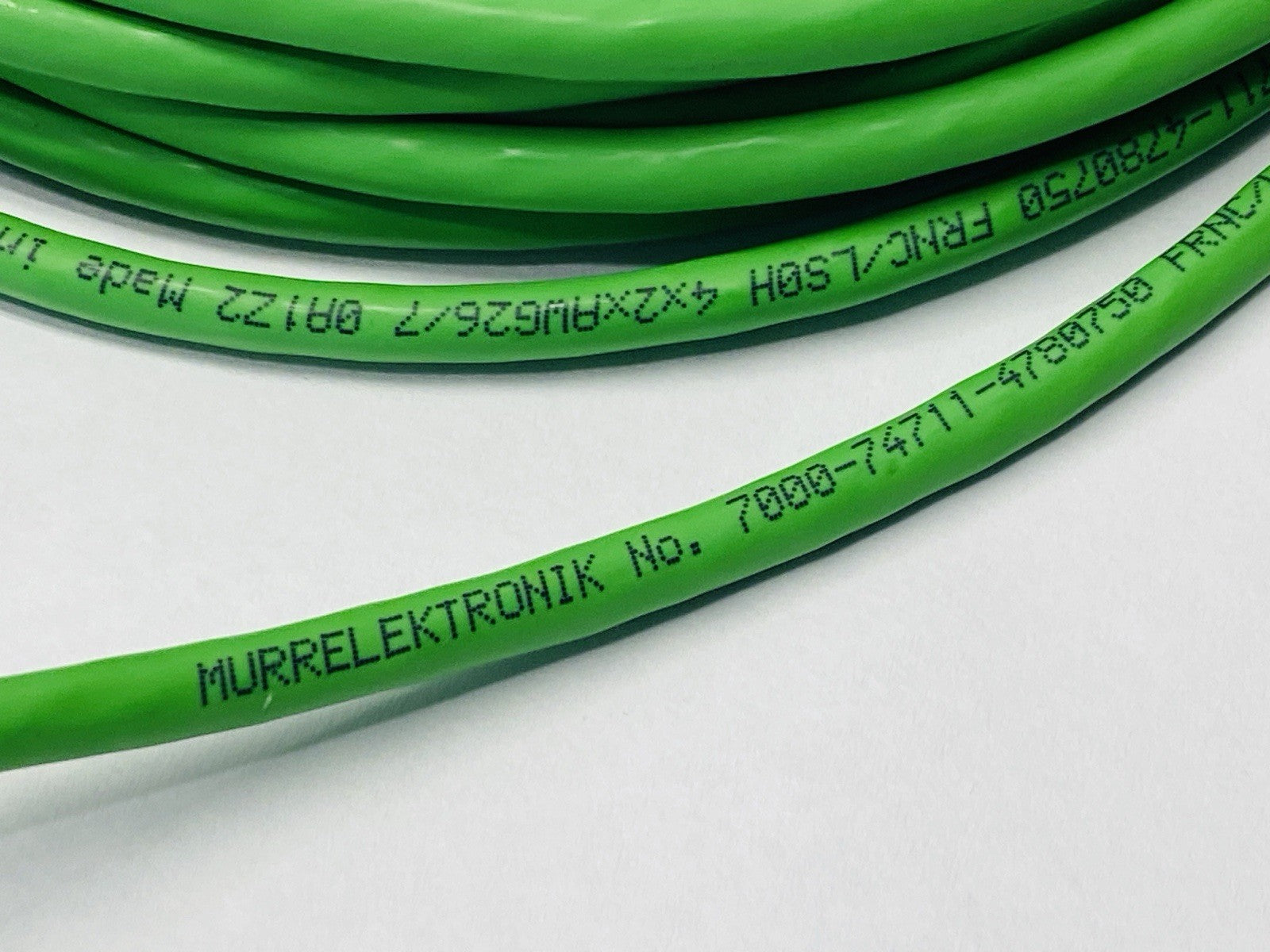 Murr Electronik 7000-74711-4780750 Industrial Ethernet Cord Male RJ45-RJ45 7.5m - Maverick Industrial Sales