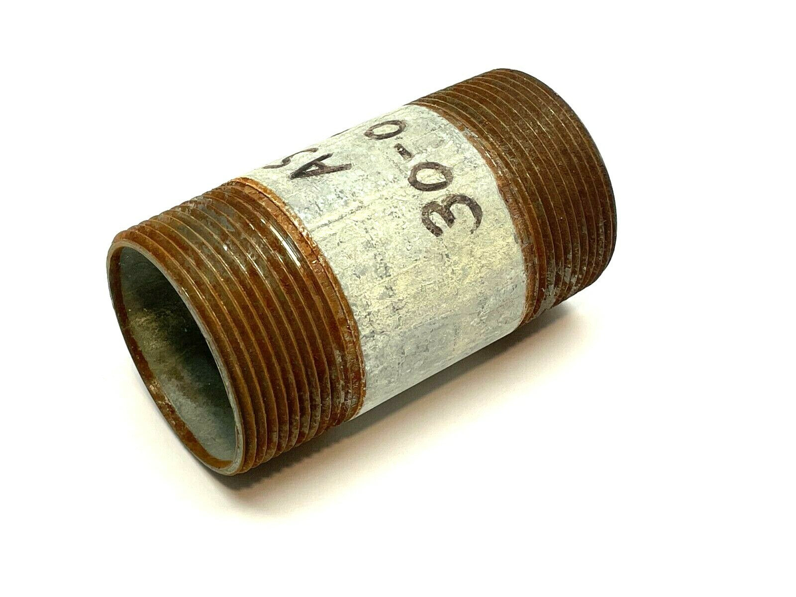 Rigid Conduit Nipple Galvanized Steel 2-3/4" Thread 5" Length - Maverick Industrial Sales