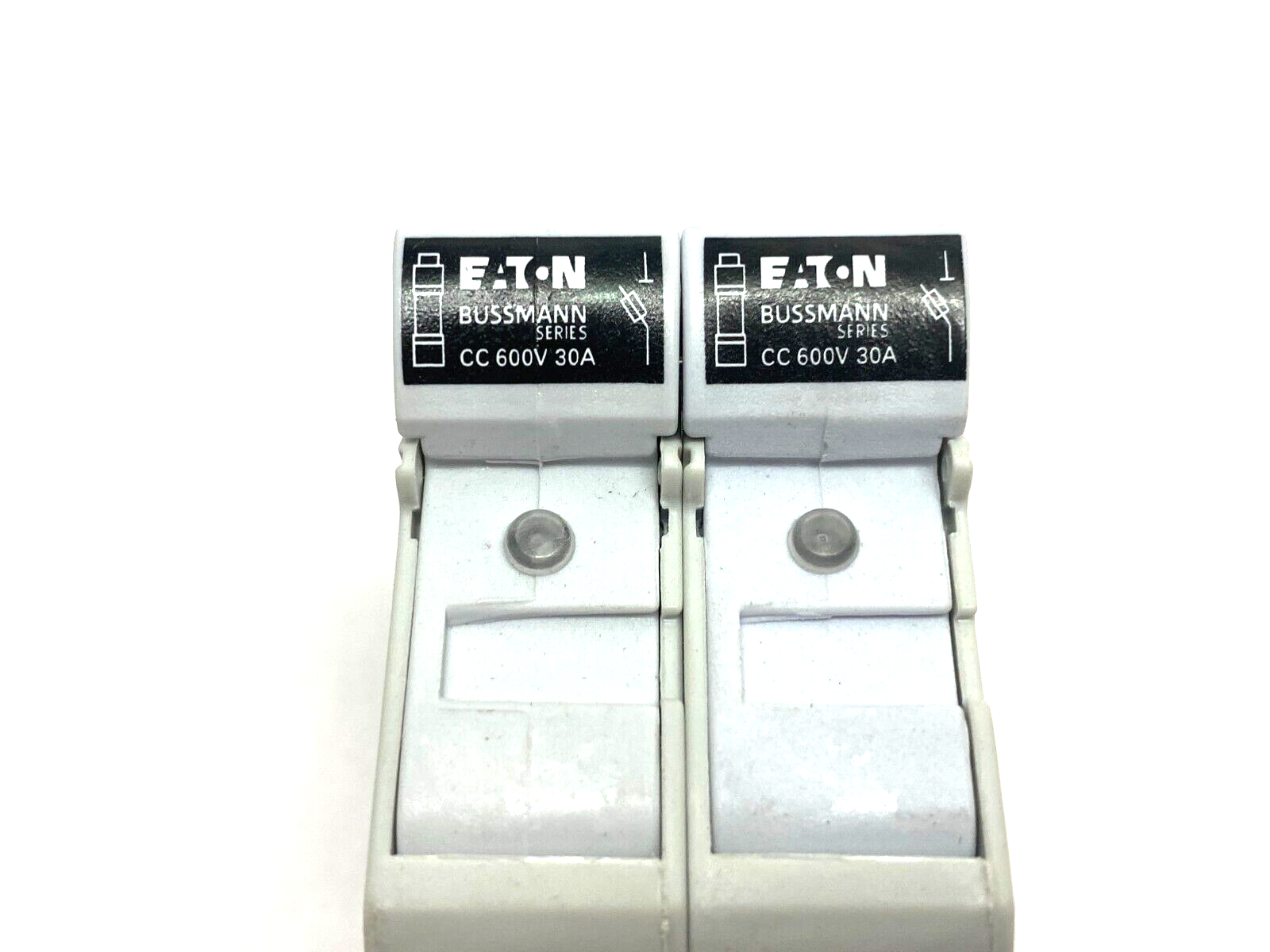 Eaton Bussmann CHCC2DU Finger Safe Fuse Holder 2-Pole IP20 600V 30A - Maverick Industrial Sales