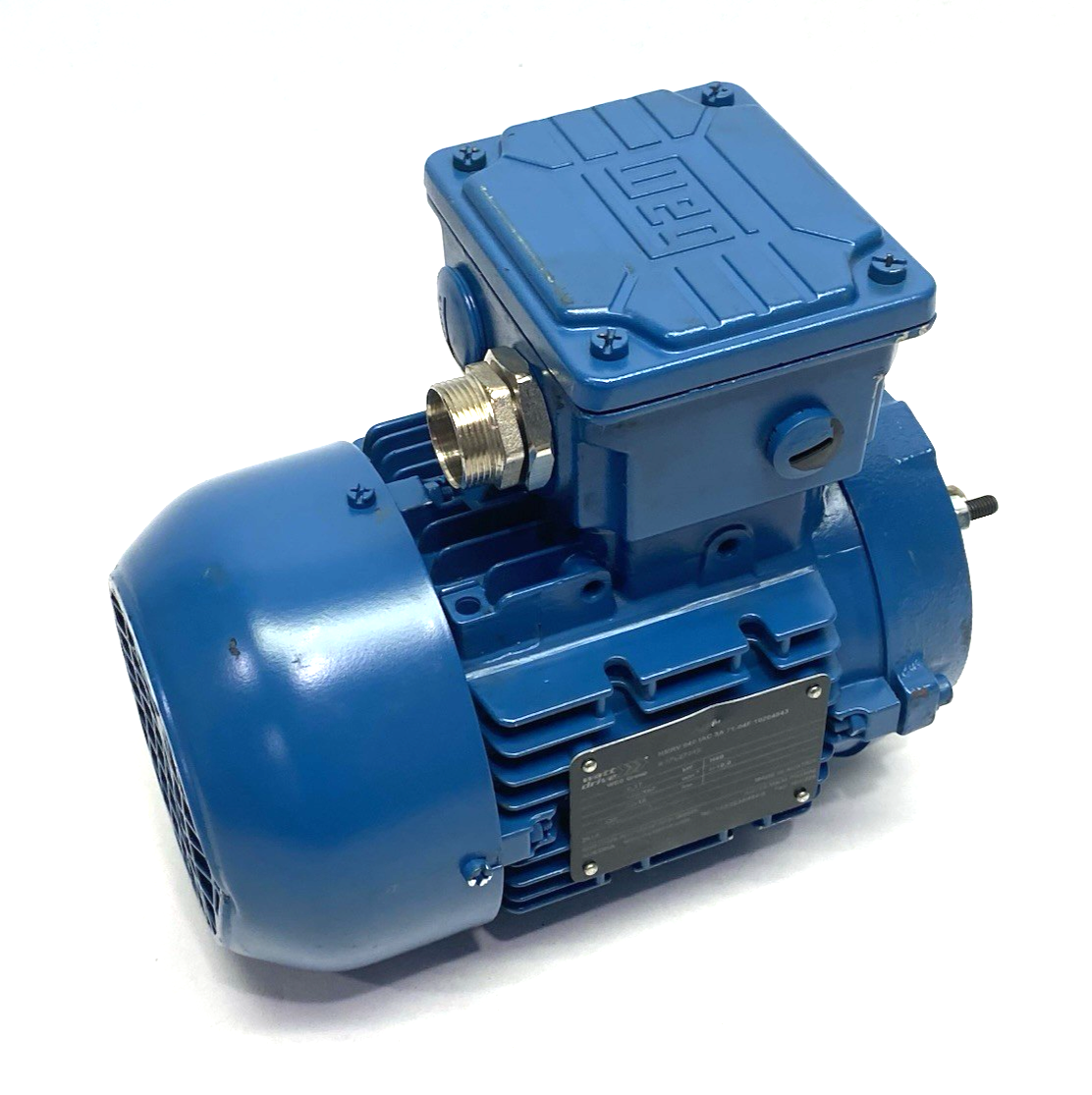 WEG W21 AL71-04 Induction Motor 3-Phase IP55 0.5HP 460V 60Hz 1665rpm - Maverick Industrial Sales