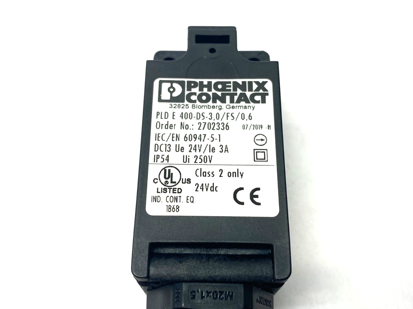 Phoenix Contact PLD E 400-DS-3,0/FS/0,6 Door Position Switch 2702336 - Maverick Industrial Sales