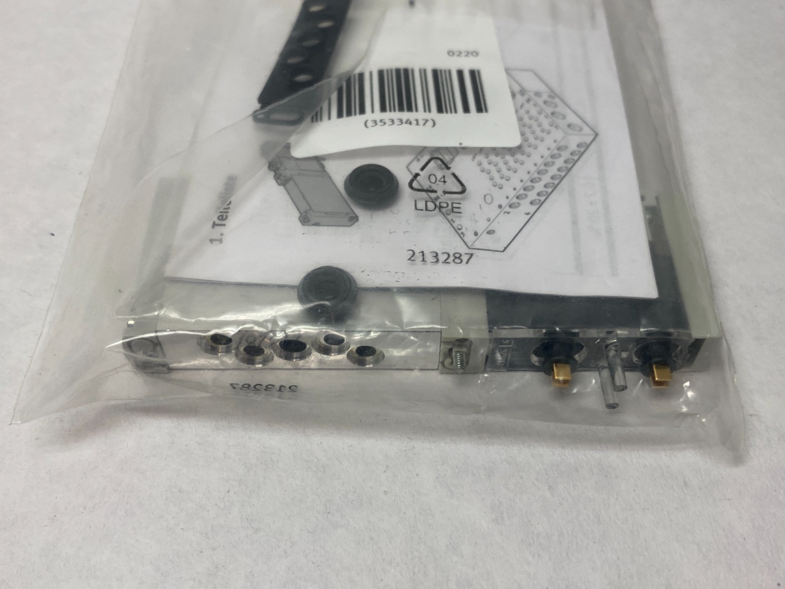 Festo VUVG-B10-T32C-AZT-F-1T1L Solenoid Valve 2x3 2-Way Monostable Closed 573410 - Maverick Industrial Sales