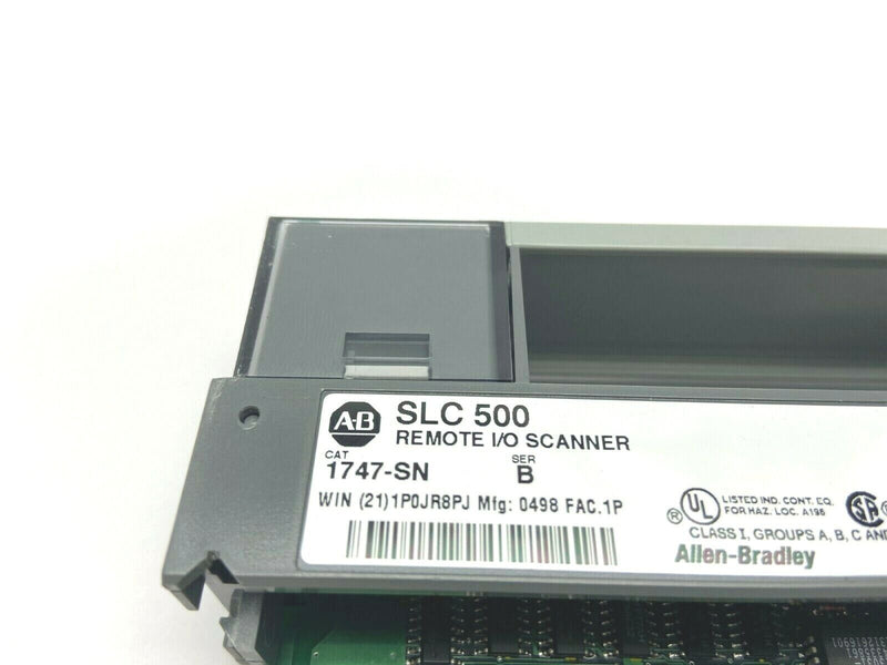 Allen Bradley 1747-SN Ser B SLC 500 Remote I/O Scanner - Maverick Industrial Sales