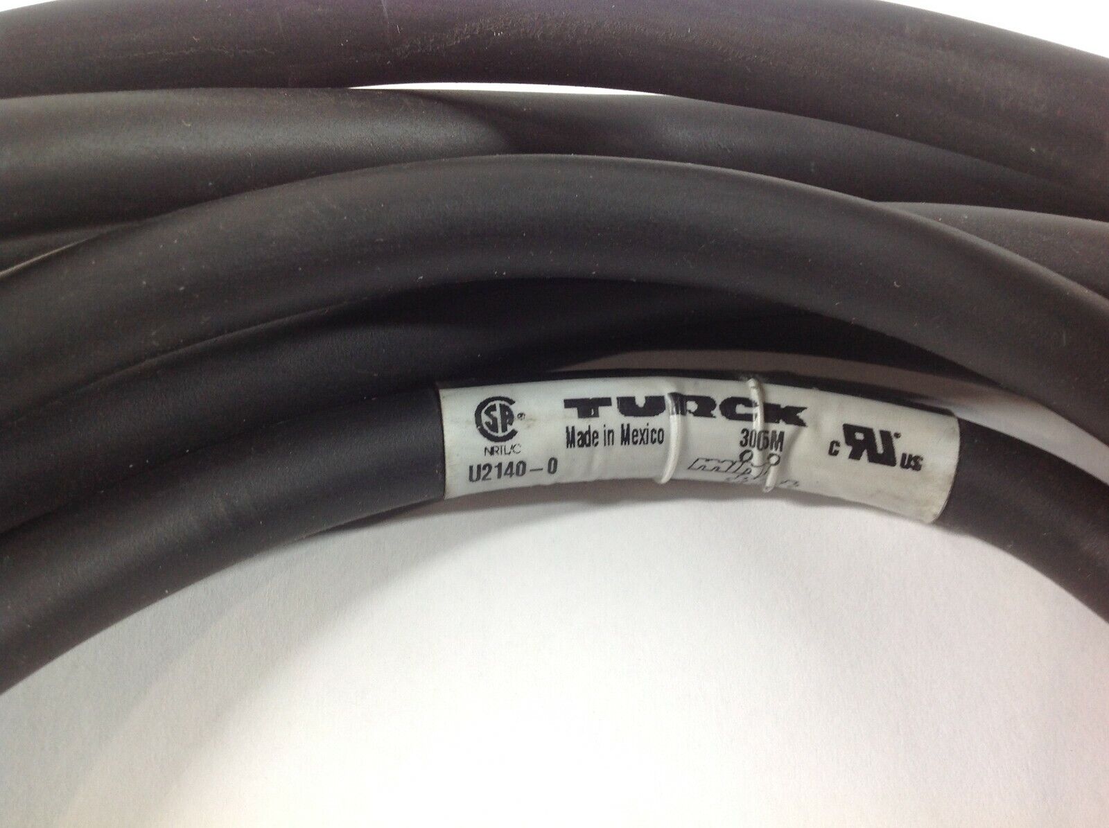 Turck RK 36-3.66M/S735 Minifast Molded Cordset 3 Pin U2140-0 - Maverick Industrial Sales