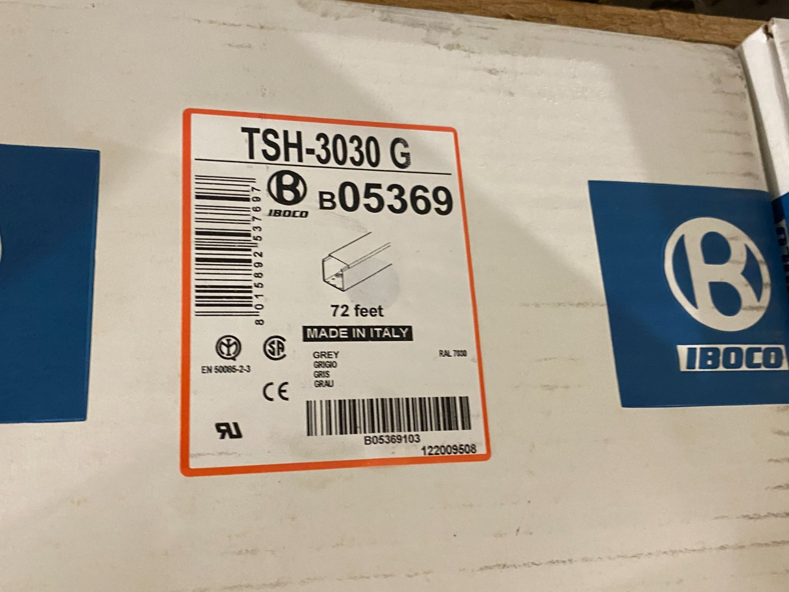 Iboco TSH-2222G, TSH-3030G, TSH 1515G, TSH-1522G, TSH-1010G Wire Duct LOT OF ALL - Maverick Industrial Sales