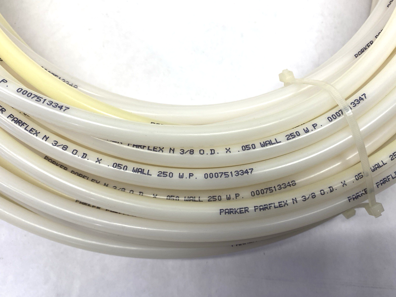 NN-6-050 | Parker Nylon Tubing .275" ID 3/8" OD LOT OF 120' - New – Open box - Maverick Industrial Sales