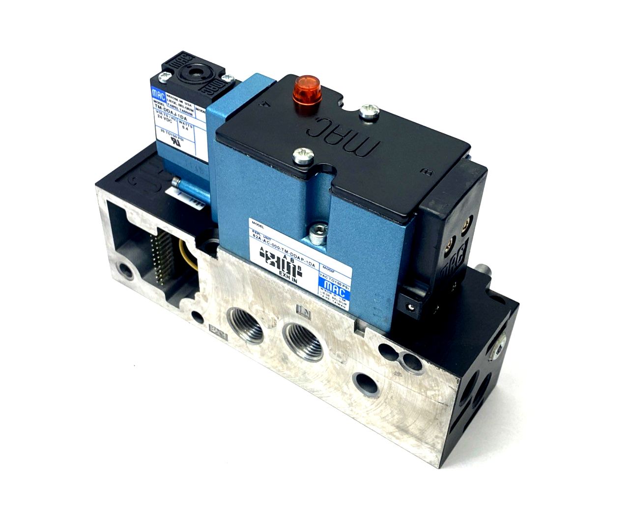 MAC Valves 82A-AC-000-TM-DDAP-1DA Valve TM-DDAJ-1DA - Maverick Industrial Sales