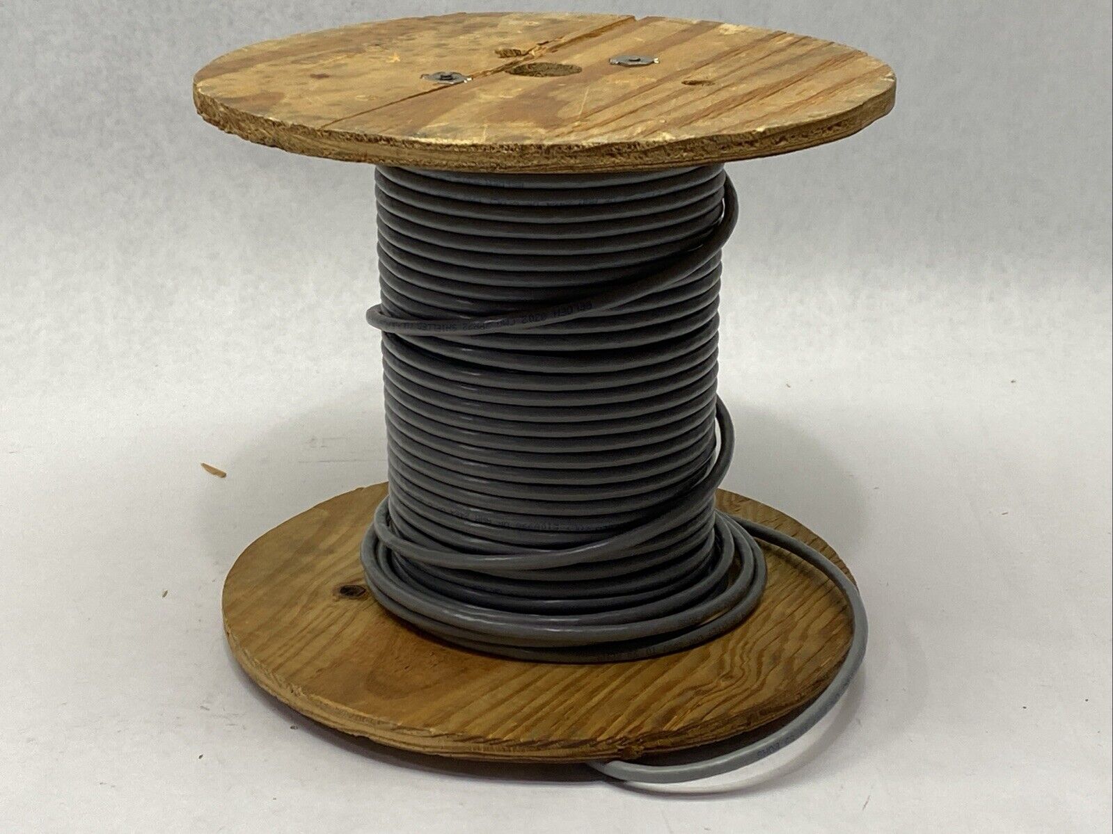 Belden 8302 Computer EIA RS-232 Cable 2/PR 22AWG 7x30 Gray 100FT Spool - Maverick Industrial Sales
