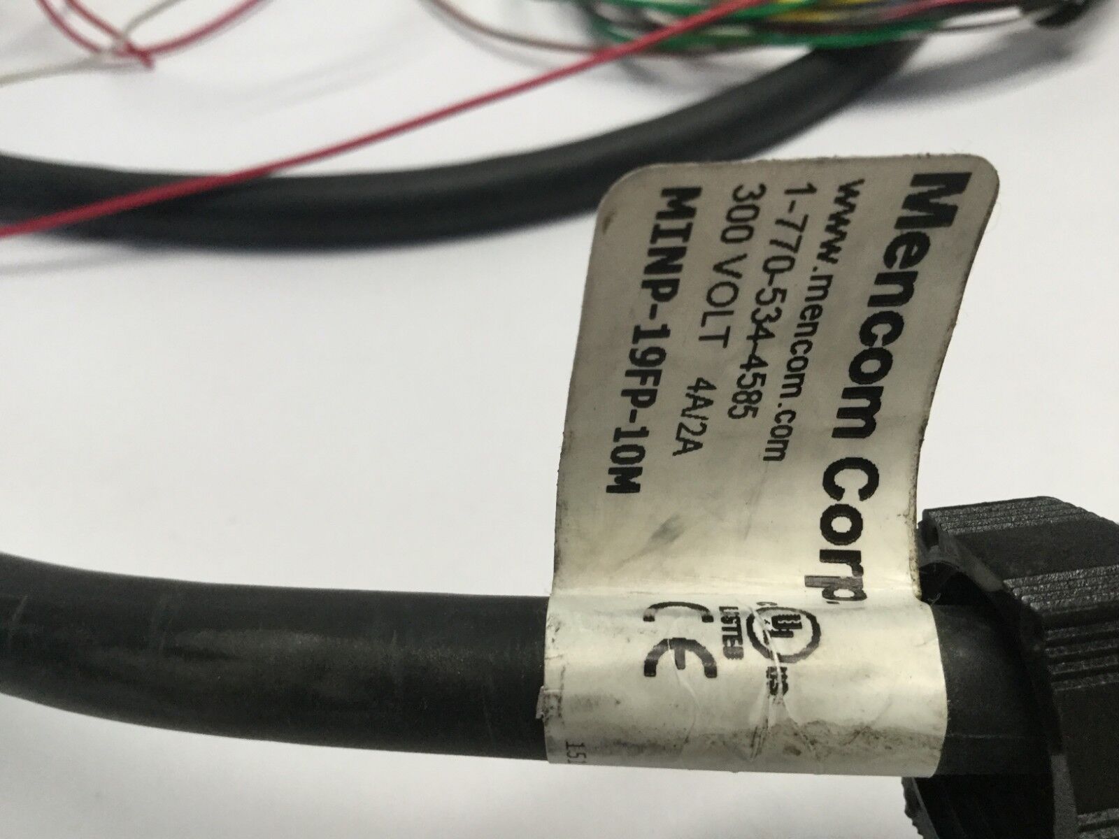 Mencom MINP-19FP-10M Female Plug Cord 19 PL Approx 5 Foot Length - Maverick Industrial Sales