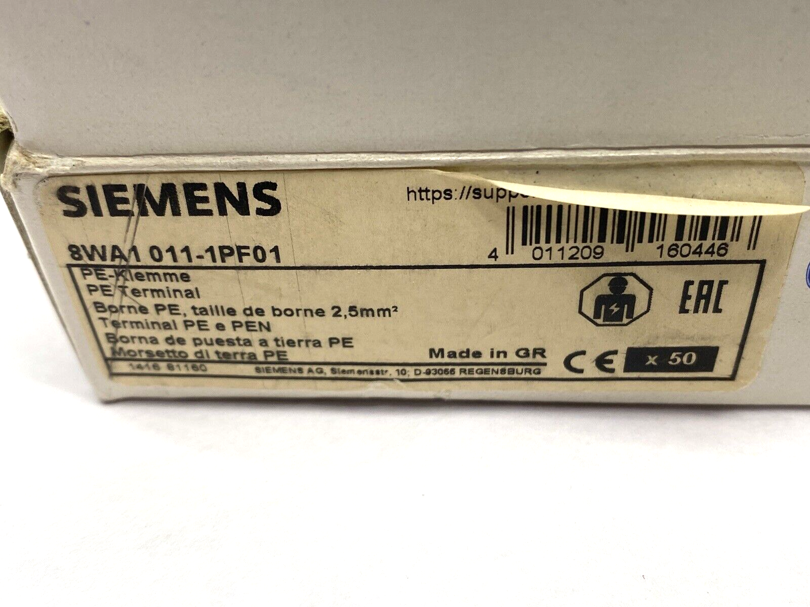 Siemens SWA1 011-1PF01 Terminal Blocks LOT OF 20 - Maverick Industrial Sales