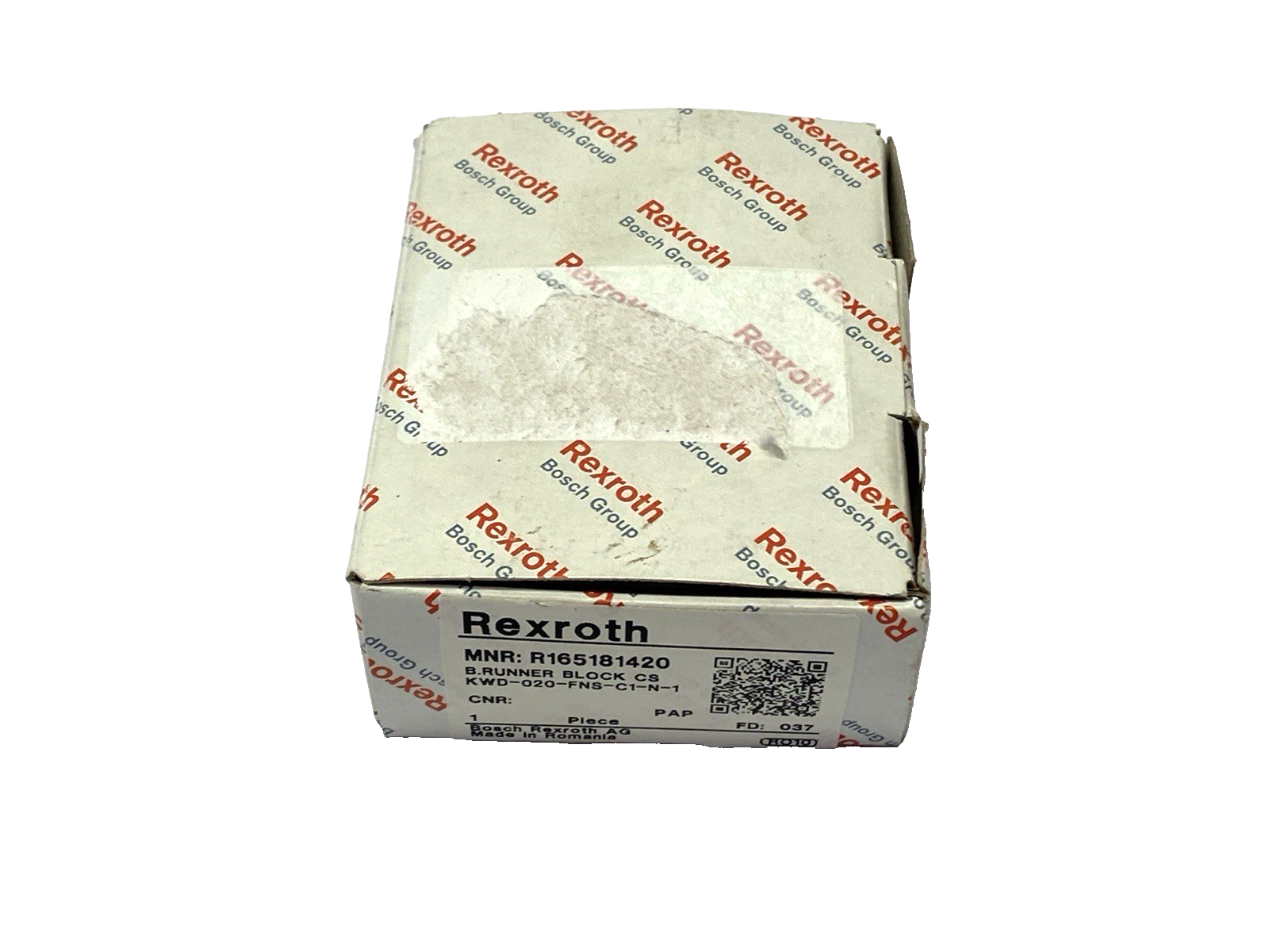 Rexroth KWD-020-FNS-C1-N-1 Ball Runner Linear Guide Block CS R165181420 - Maverick Industrial Sales