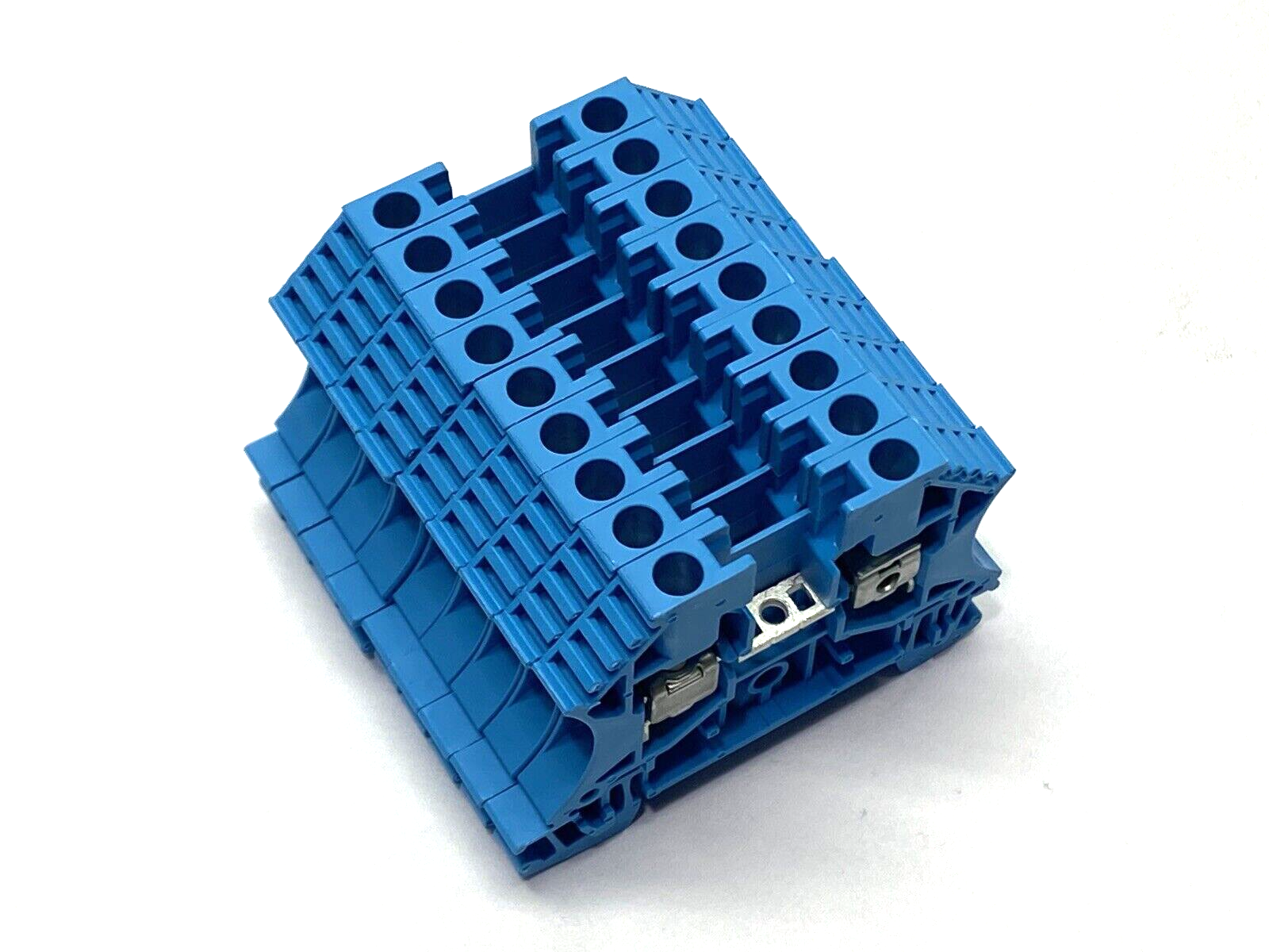 Allen Bradley 1492-J4 Feed-Through Terminal Block 35A 600V 4mm BLUE LOT OF 9 - Maverick Industrial Sales