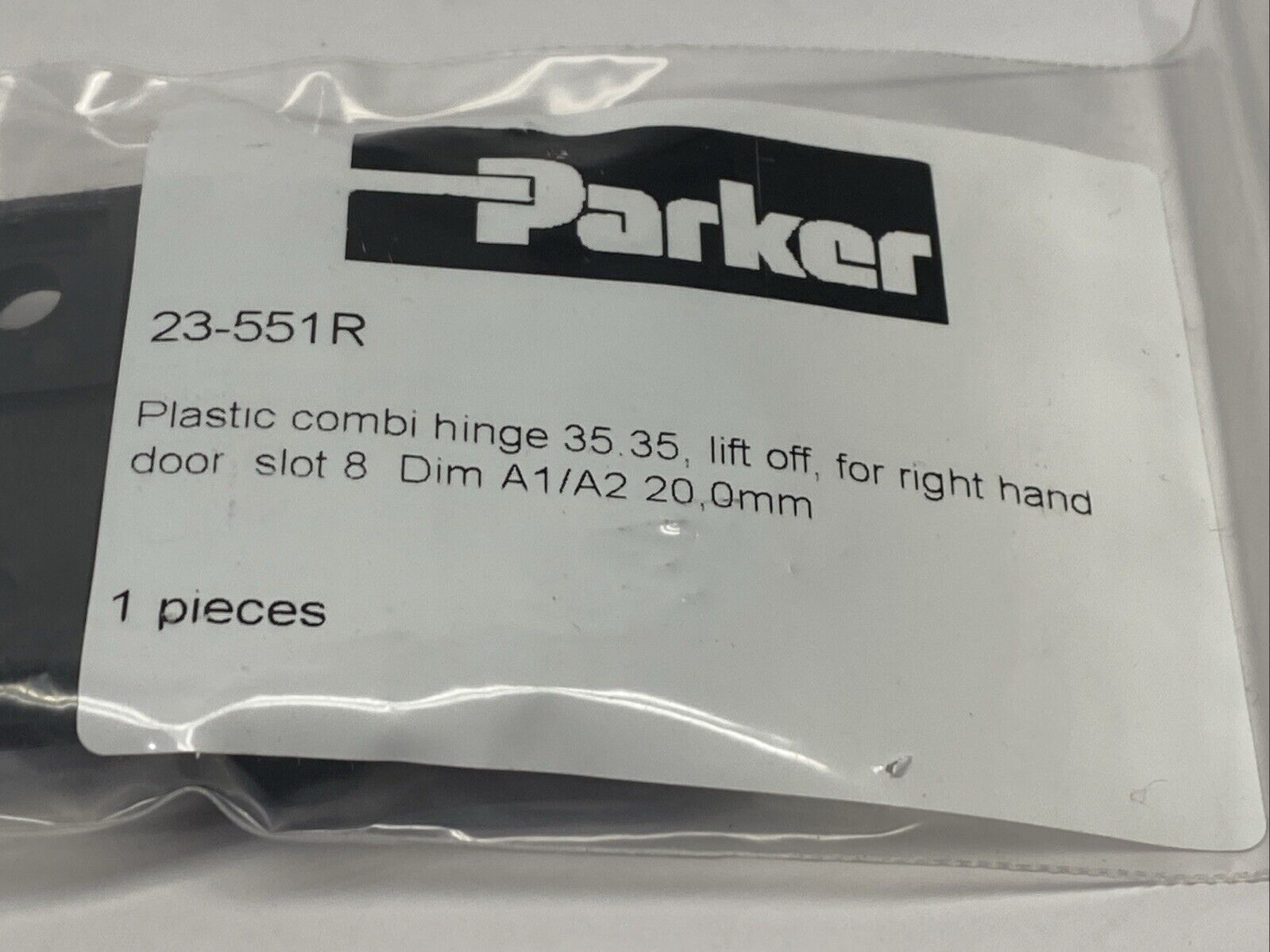 Parker 23-551R Medium Duty Plastic Hinge Right Hand Lift Off - Maverick Industrial Sales
