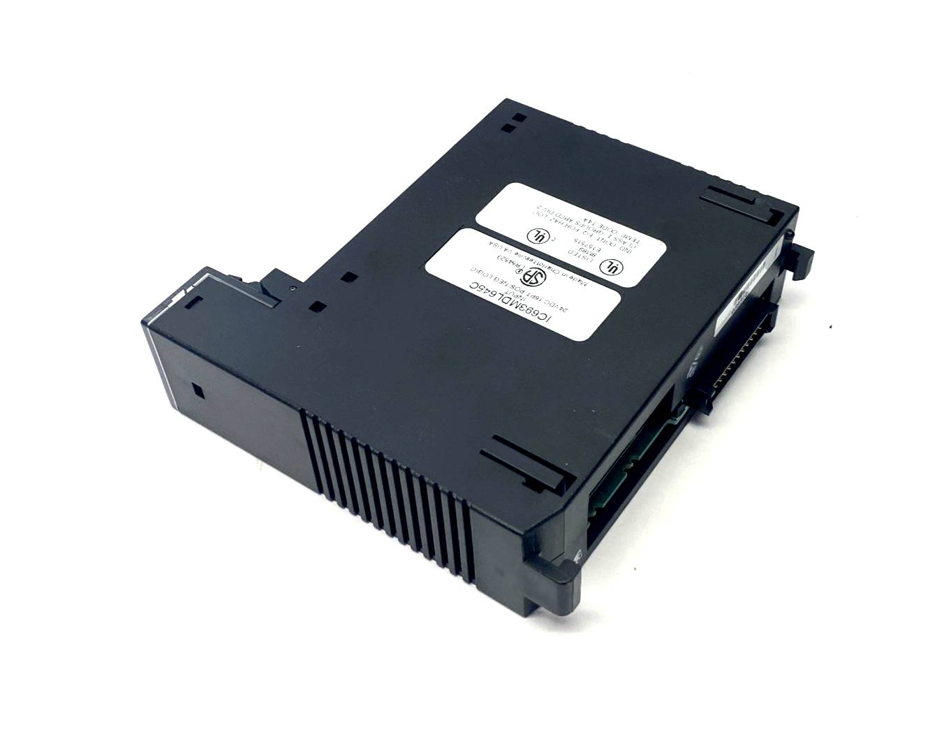 IC693MDL645C | GE Fanuc Input Module 24VDC 16PT Pos/Neg Logic - Used - Maverick Industrial Sales