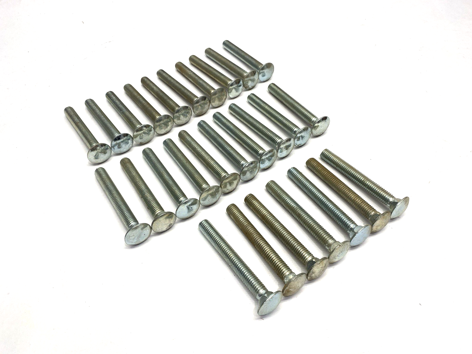 1/2"-13 X 4" Carriage Bolt Grade 2 LOT OF 27 SHELFWARE - New – Open box - Maverick Industrial Sales