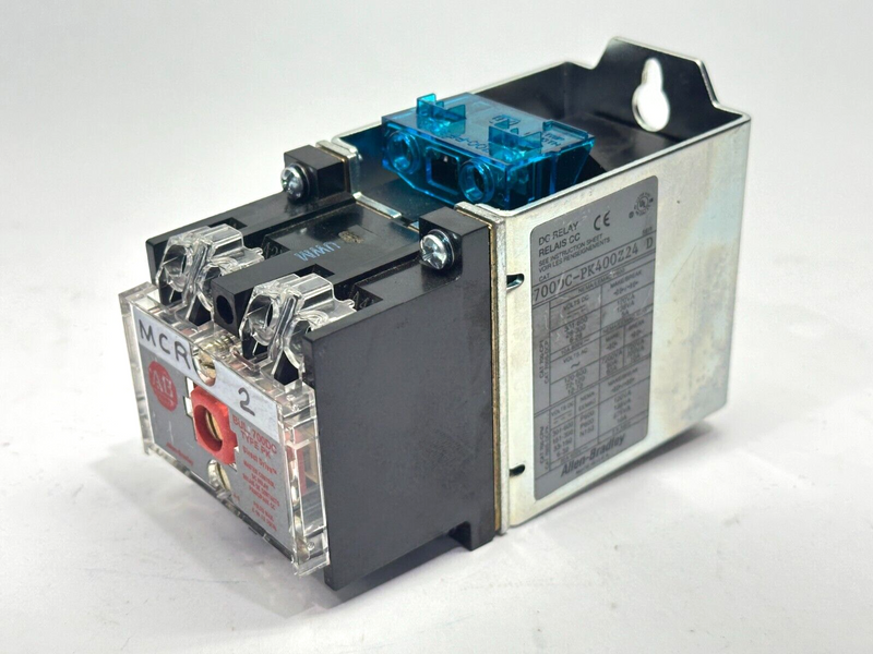 Allen Bradley 700DC-PK400Z24 Ser D DC Industrial Relay 24VDC 20A 600VDC - Maverick Industrial Sales