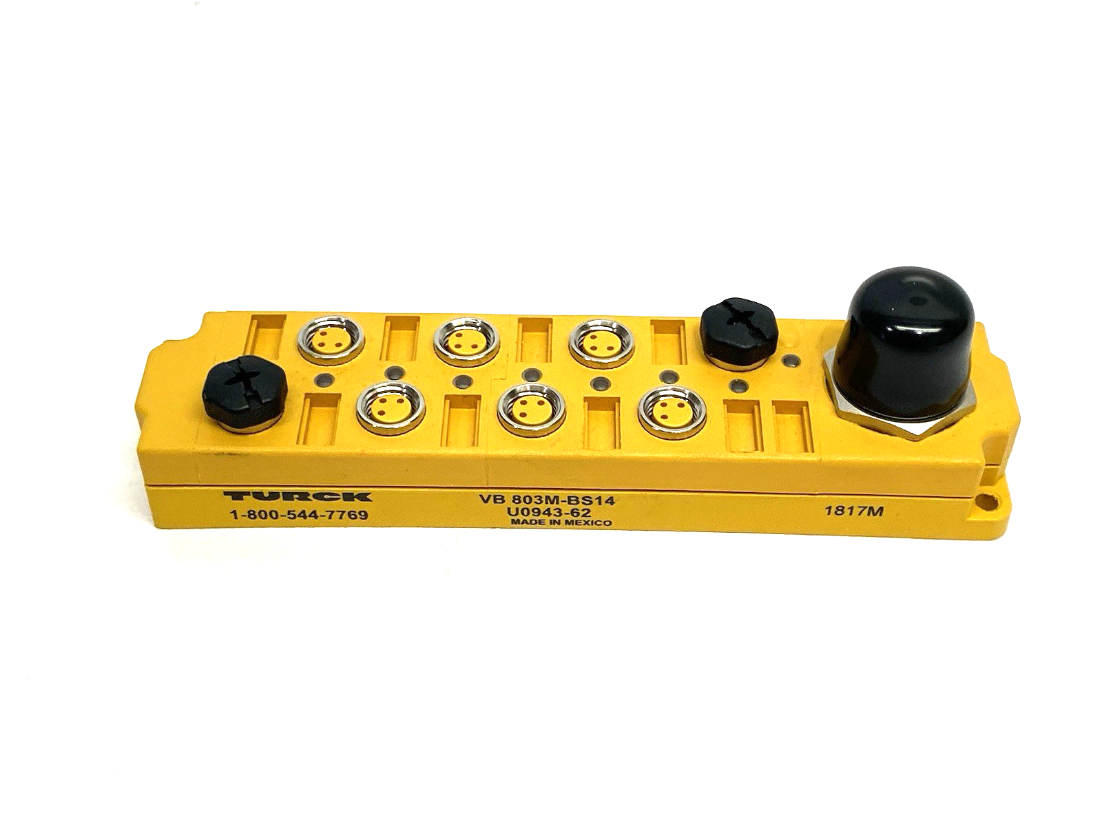 VB 803M-BS14 | Turck Passive Junction Box 8-Port x M8 3-Pin, U0943-62 - Used - Maverick Industrial Sales