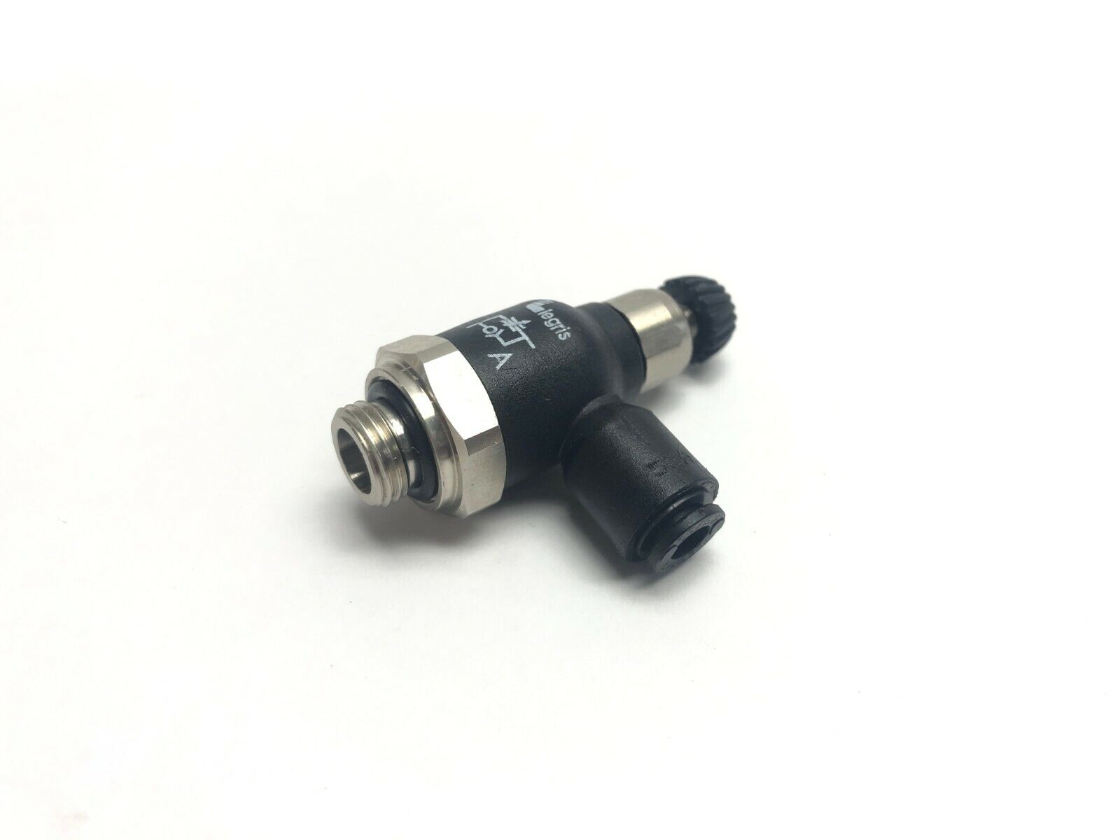 Legris 80185283 Compact Flow Valve 1/8" Male BSPP 4mm Tube OD - Maverick Industrial Sales