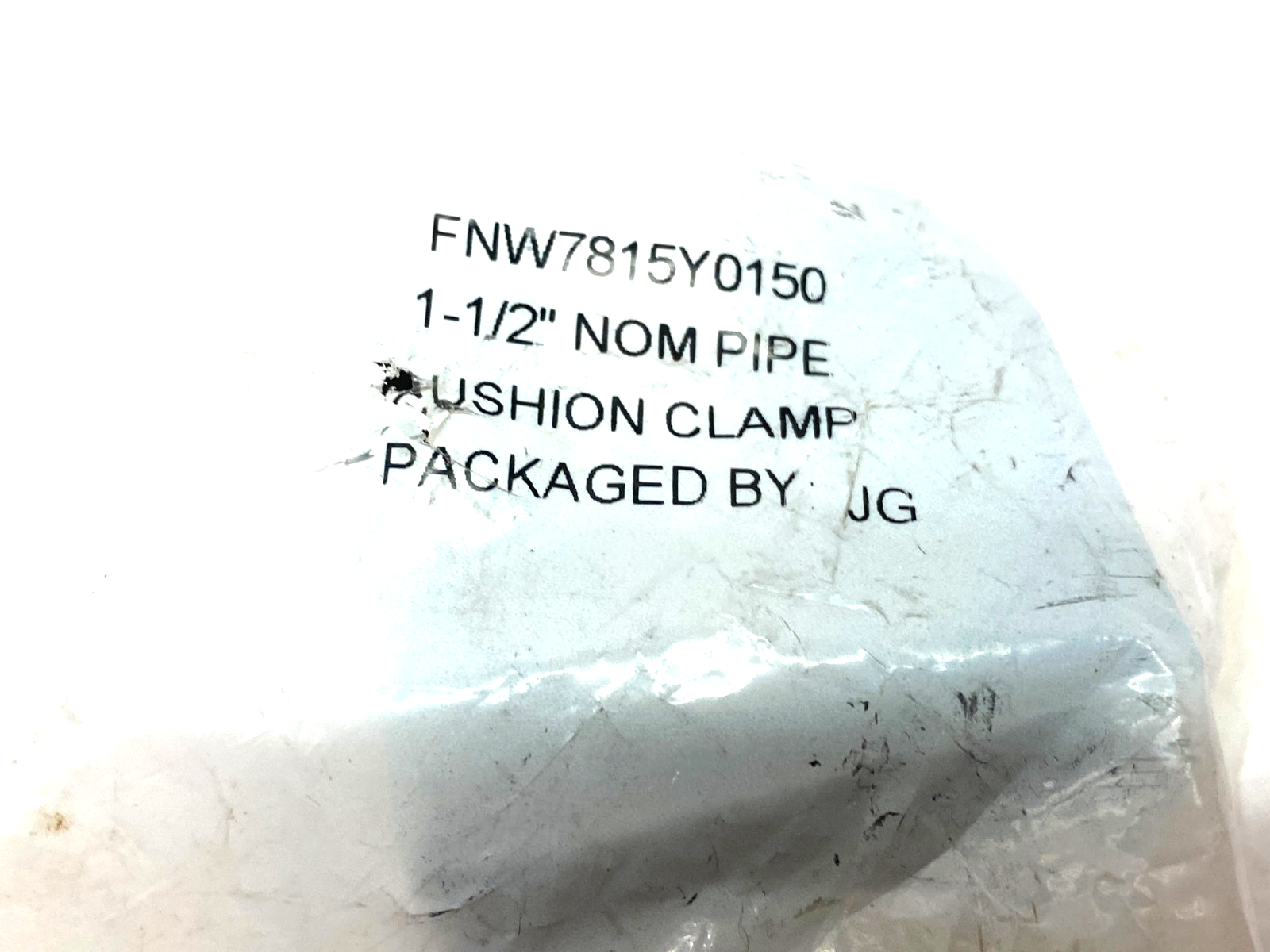 FNW7815Y0150 | FNW Figure 7815 1-1/2 in. Yellow Zinc Cushioned Pipe Strut Clamp - New - Maverick Industrial Sales