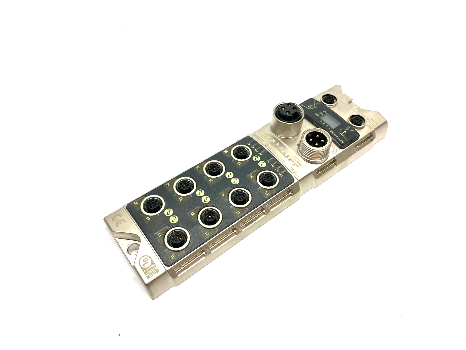 BNI006A, BNI EIP-508-105-Z015 | Balluff BNI006A Network Block for Ethernet/IP BNI EIP-508-105-Z015 - Used - Maverick Industrial Sales