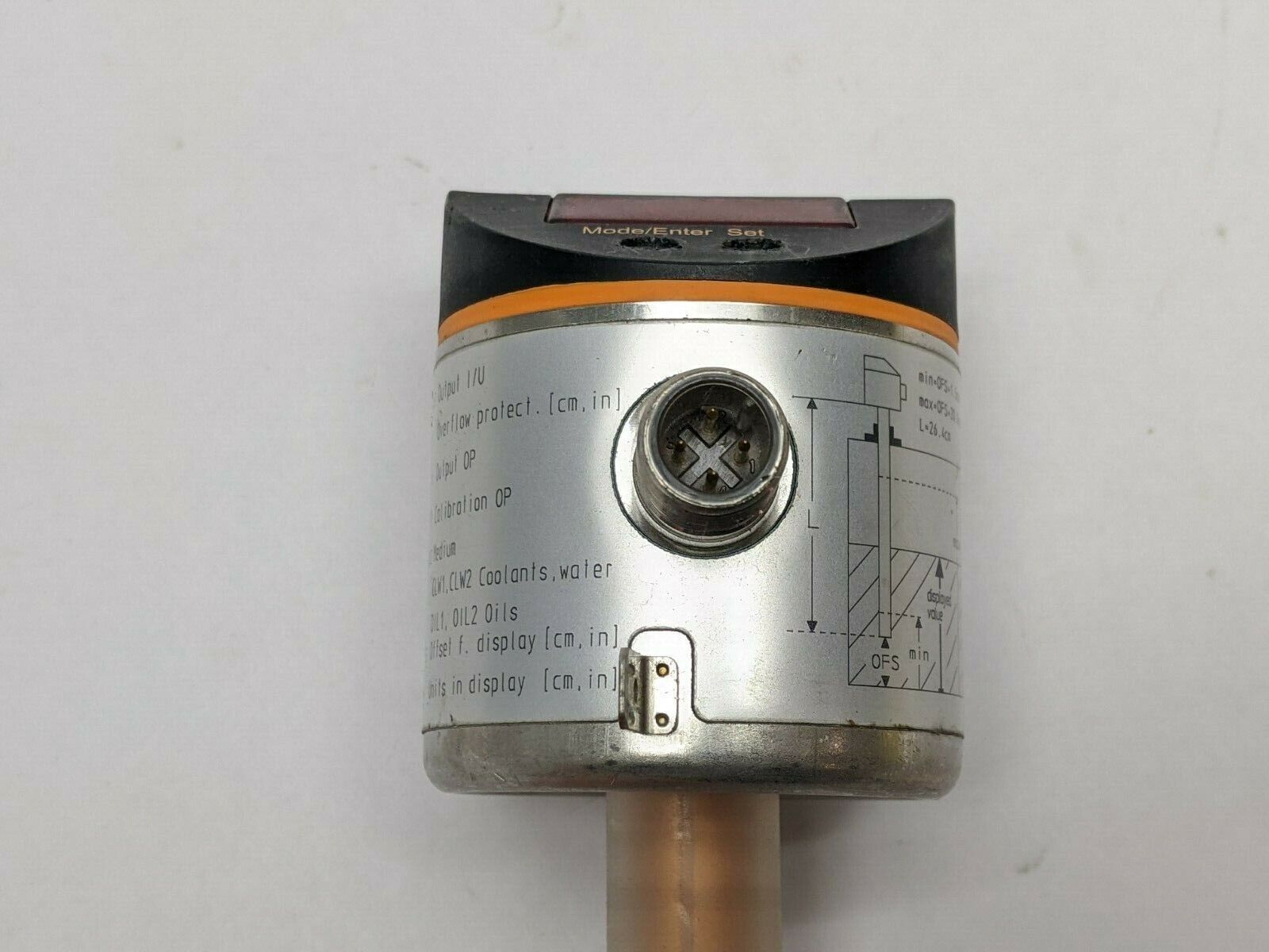 ifm LK3122 Electronic Level Sensor LK0264B-B-00KLPKG/US - Maverick Industrial Sales