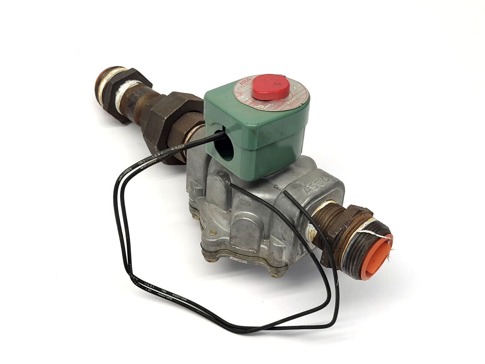 ASCO Red-Hat Air 8215A53 Solenoid Valve 1-1/4" NPT 120V 15.4W 60Hz - Maverick Industrial Sales